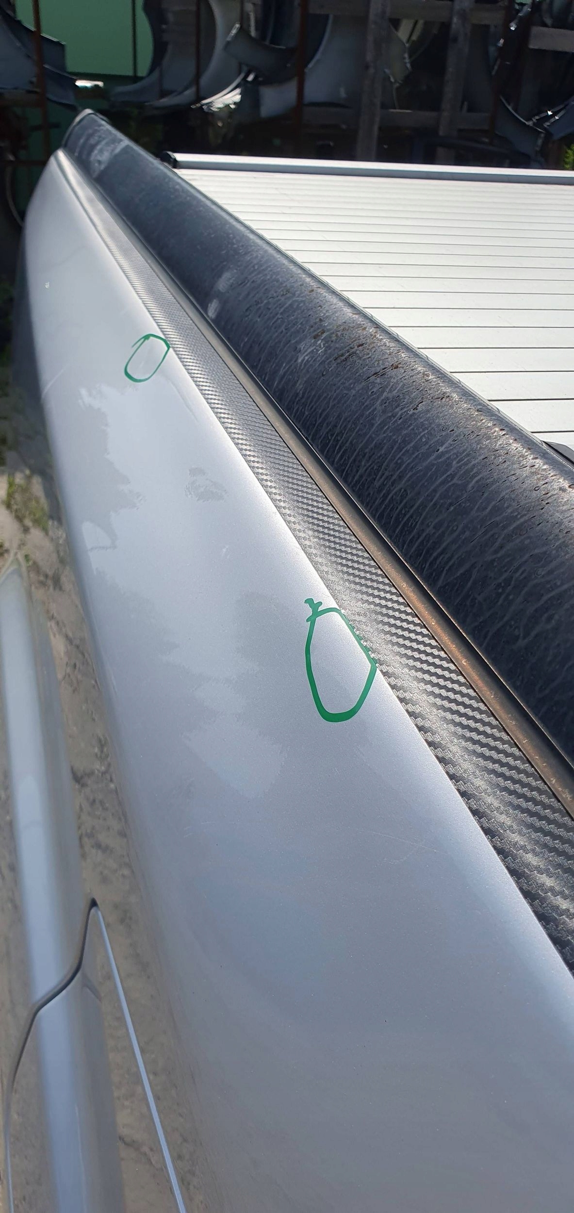 Nissan Navara D23 ŠTVRŤKA KAROSÉRIA ZAD ROLETA