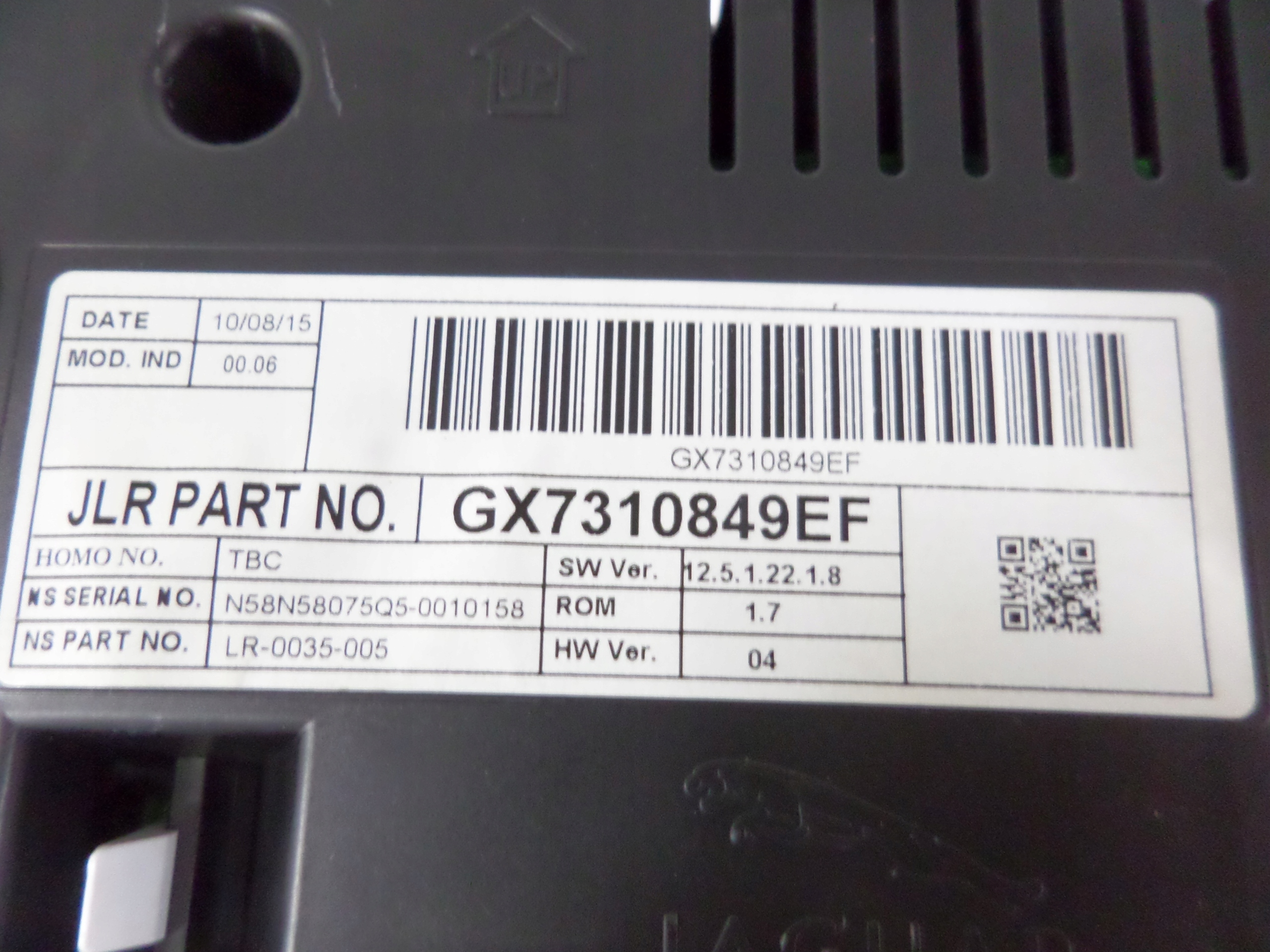 BUDÍKY TACHOMETER JAGUAR XE X760 15-