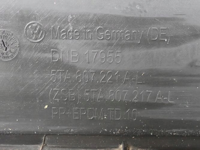 VW TOURAN 5TA 15- PREDNÝ NÁRAZNÍK