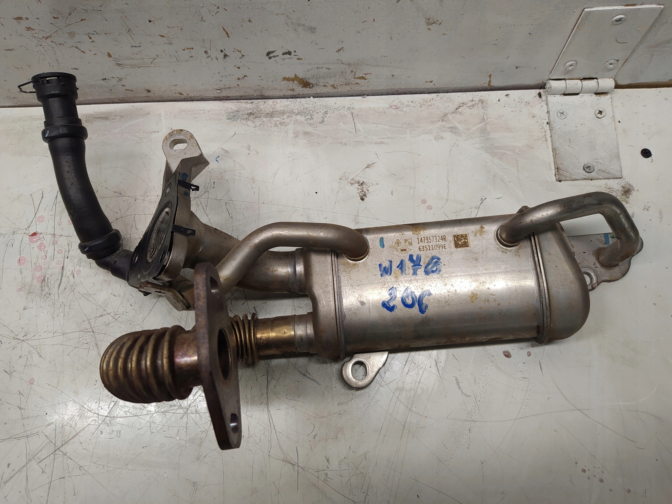 MERCEDES W176 1.5DCI CHLADIČ SPALÍN 147357324R