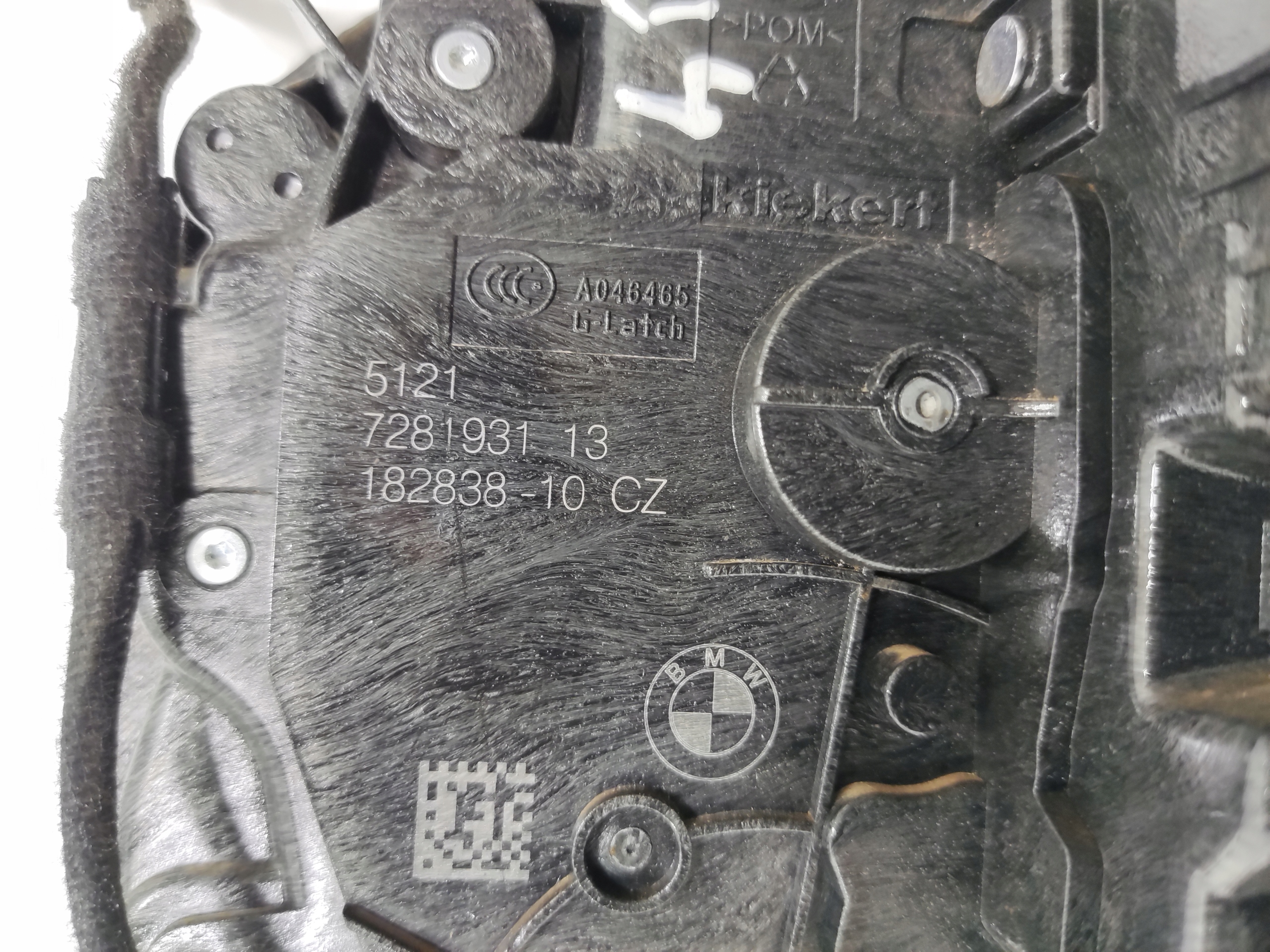 ZAMOK LAVYCH PREDNYCH DVERI MINI F55 F56 F57 7281931 2014-2020 EUROPA