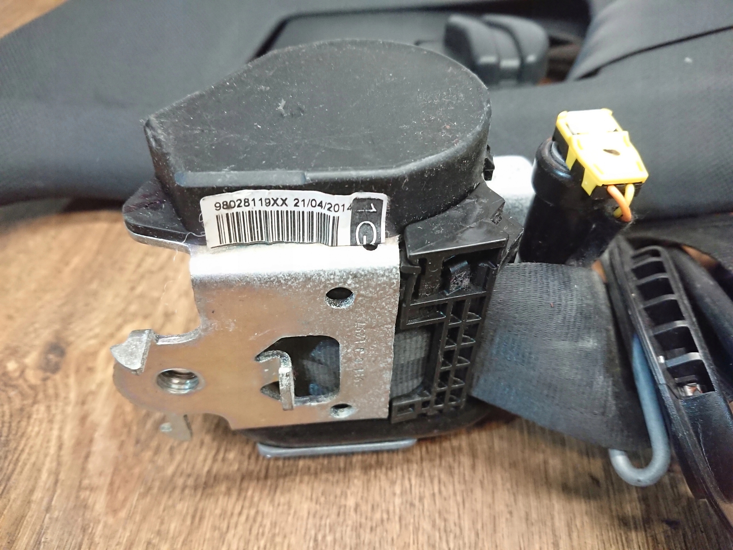 CITROEN DS5 AIRBAGY BEZPECNOSTNE PASY