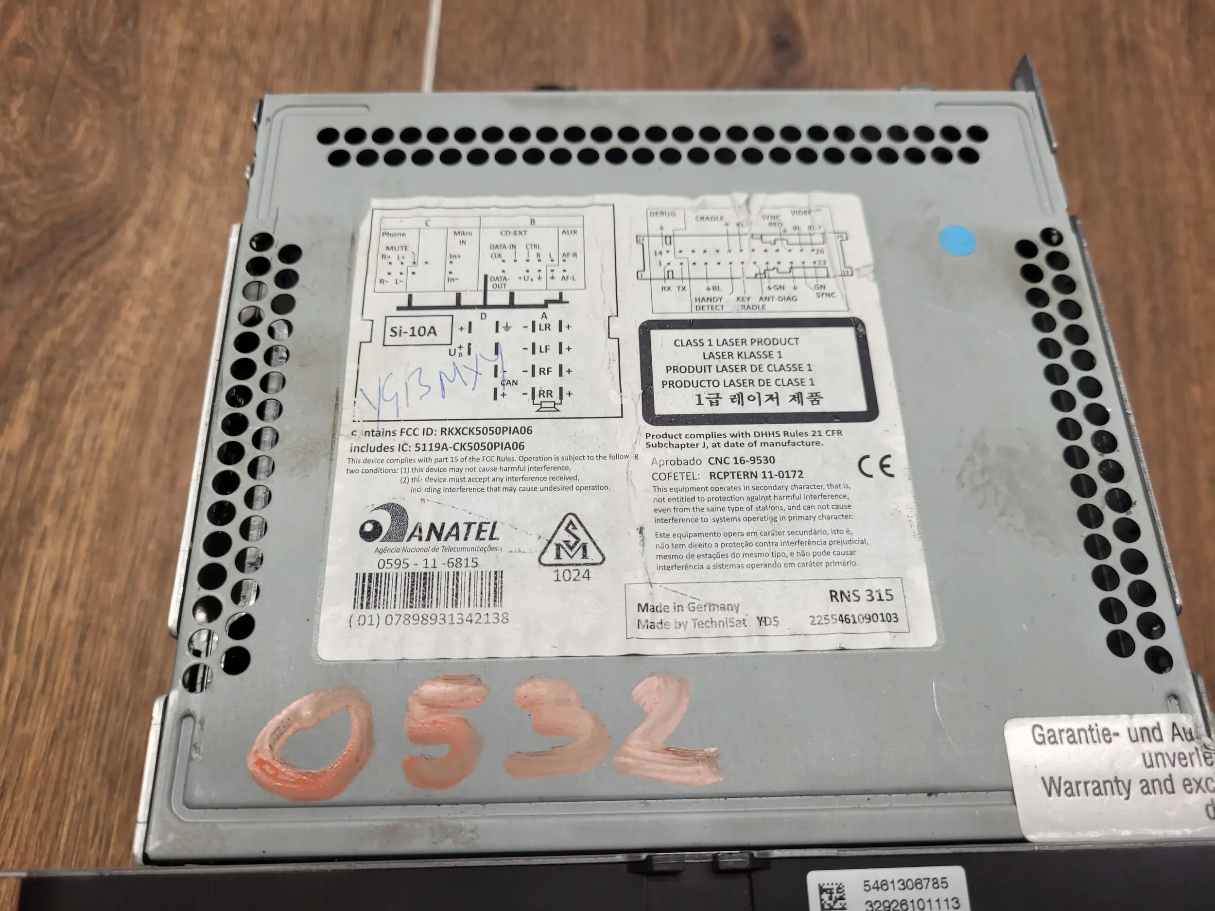 Volkswagen PASSAT CC 3C0035279G RADIO NAVIGACIA KOD