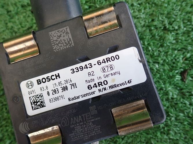 SUZUKI S-CROSS RADAR 33943-64R00