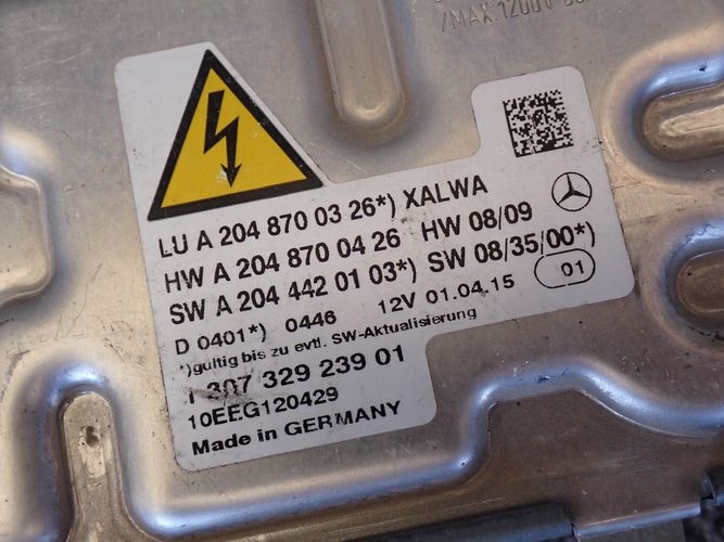 MERCEDES W204 204 C-KLASA A2048700326 MENIČ NAPÄTIA MODUL