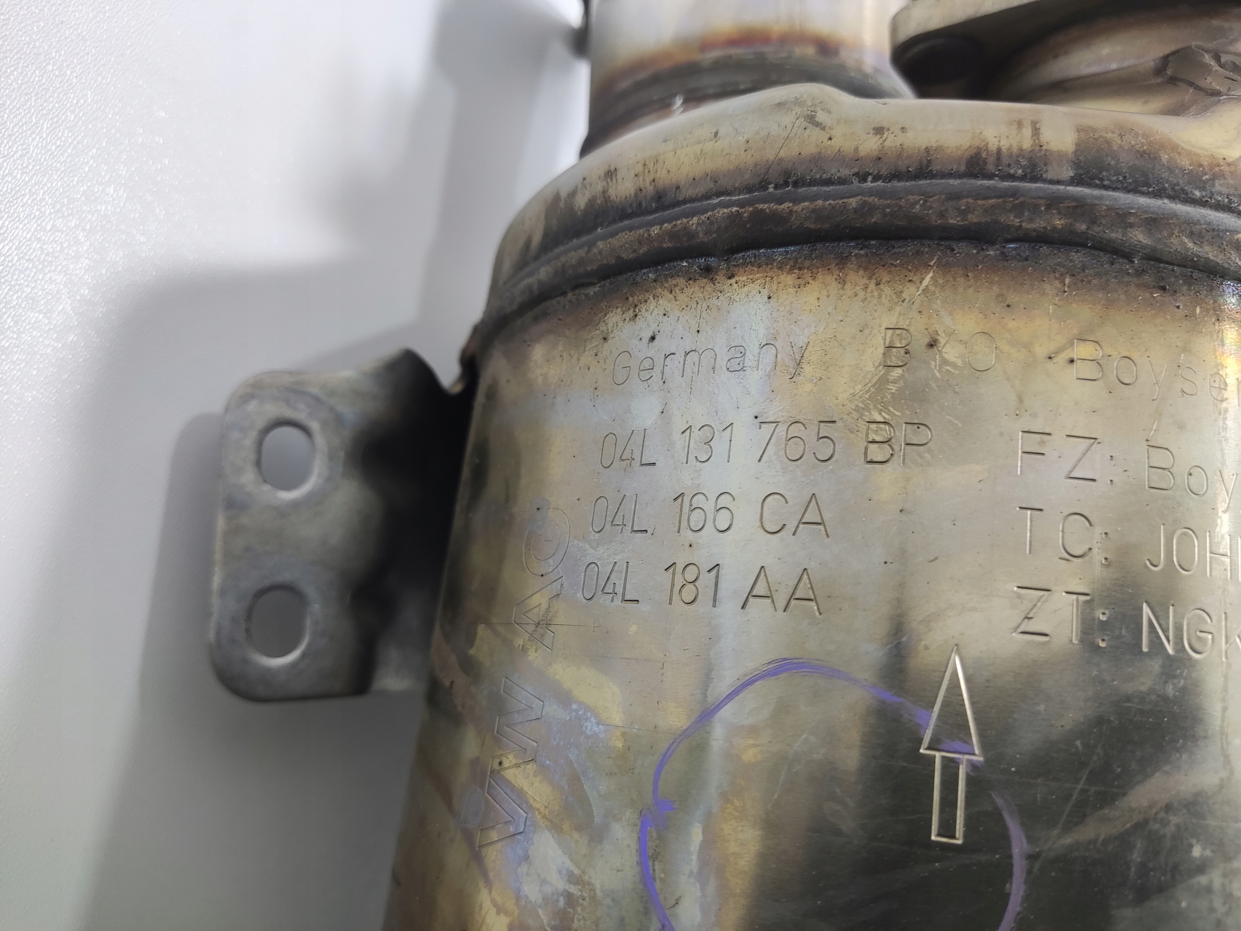KATALYZATOR AUDI Q5 II 80A 2.0 TDI 04L131765BP 04L166CA 04L181AA 2016-2020