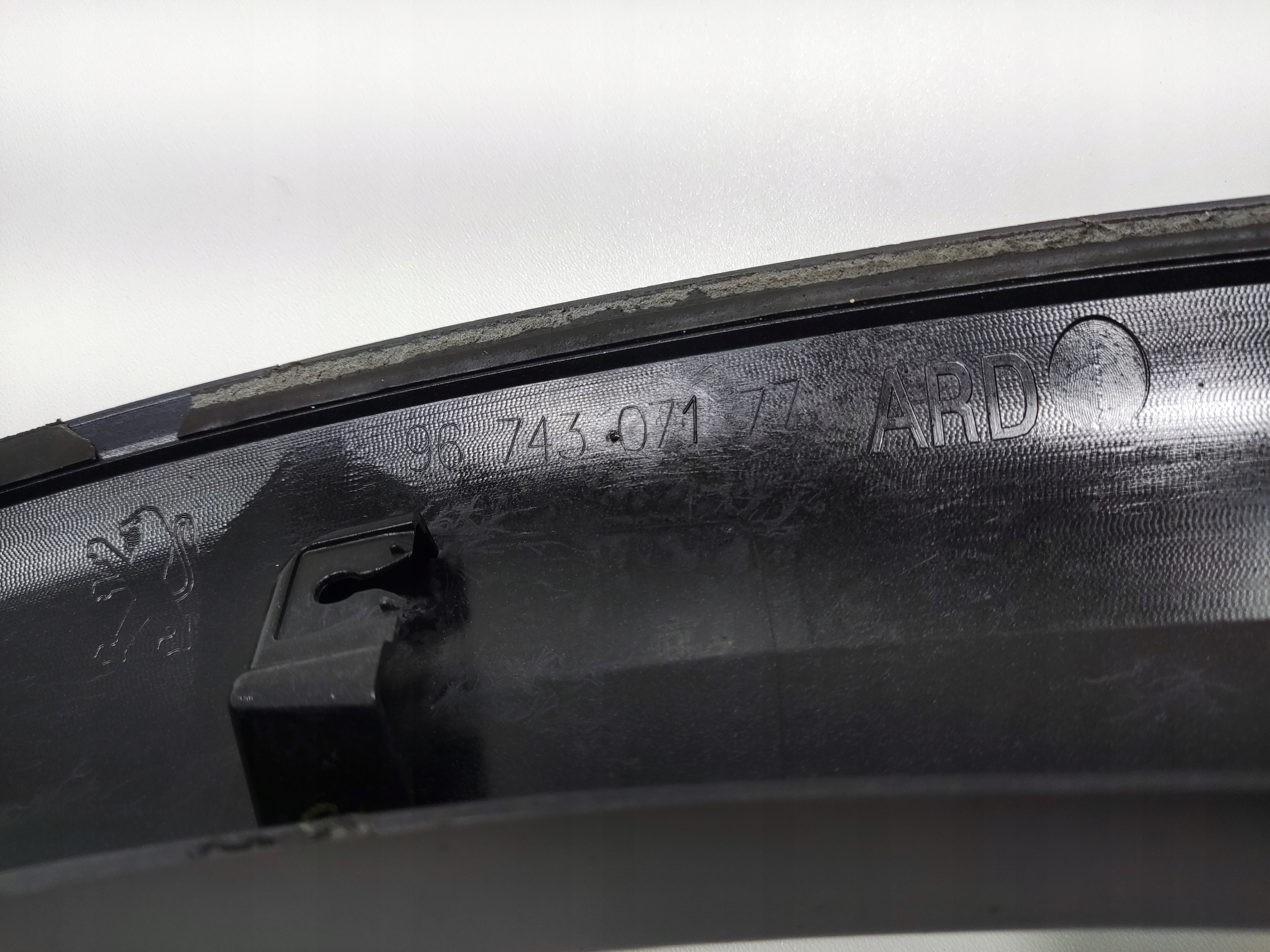 LISTA BLATNIKA PRAVÝ ZADNÝ PEUGEOT 508 I RXH SW 9674307177 2010-2014