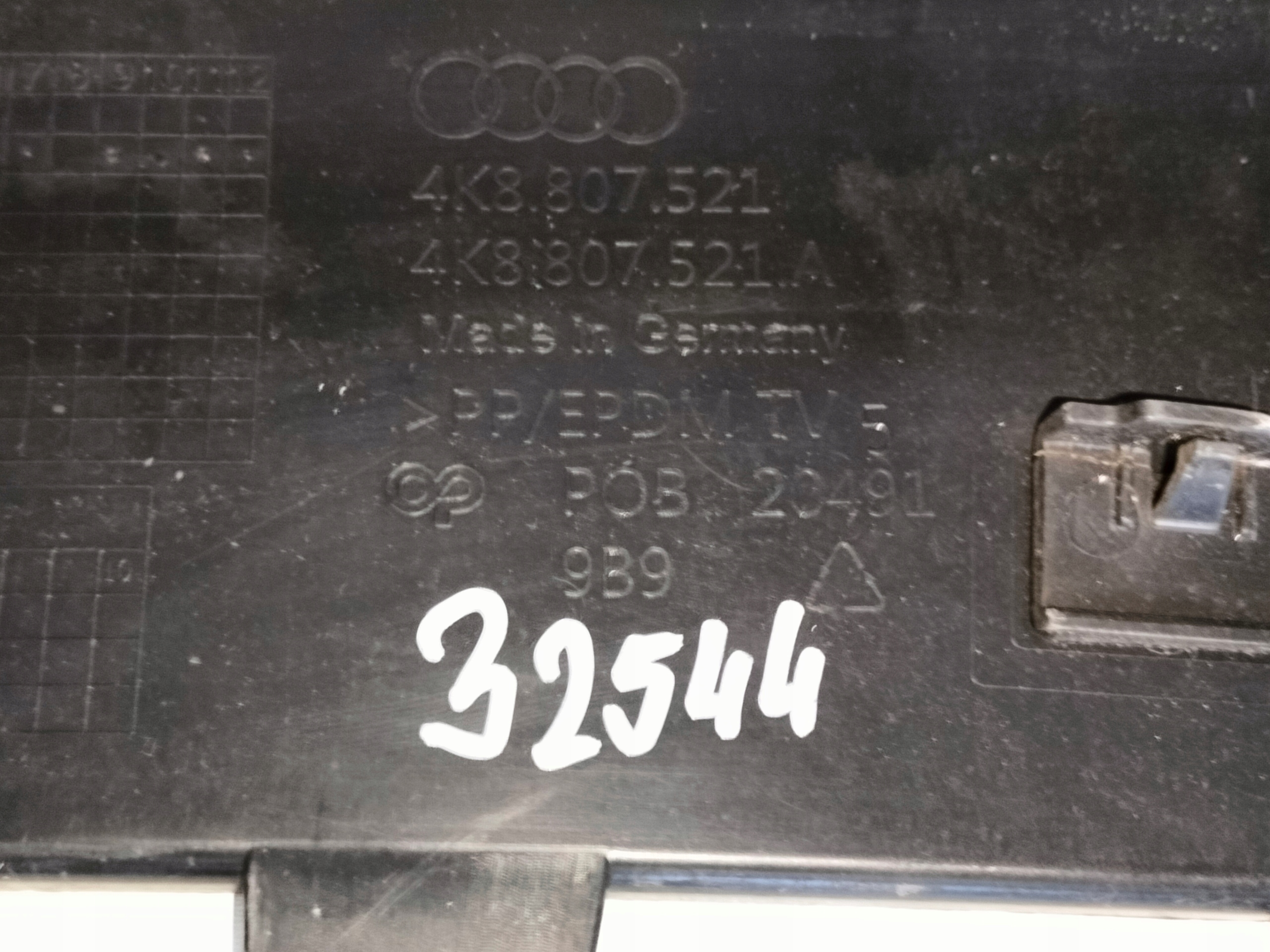 SPOJLER LIŠTA ZADNÉHO NÁRAZNÍKA AUDI A7 4K 18-