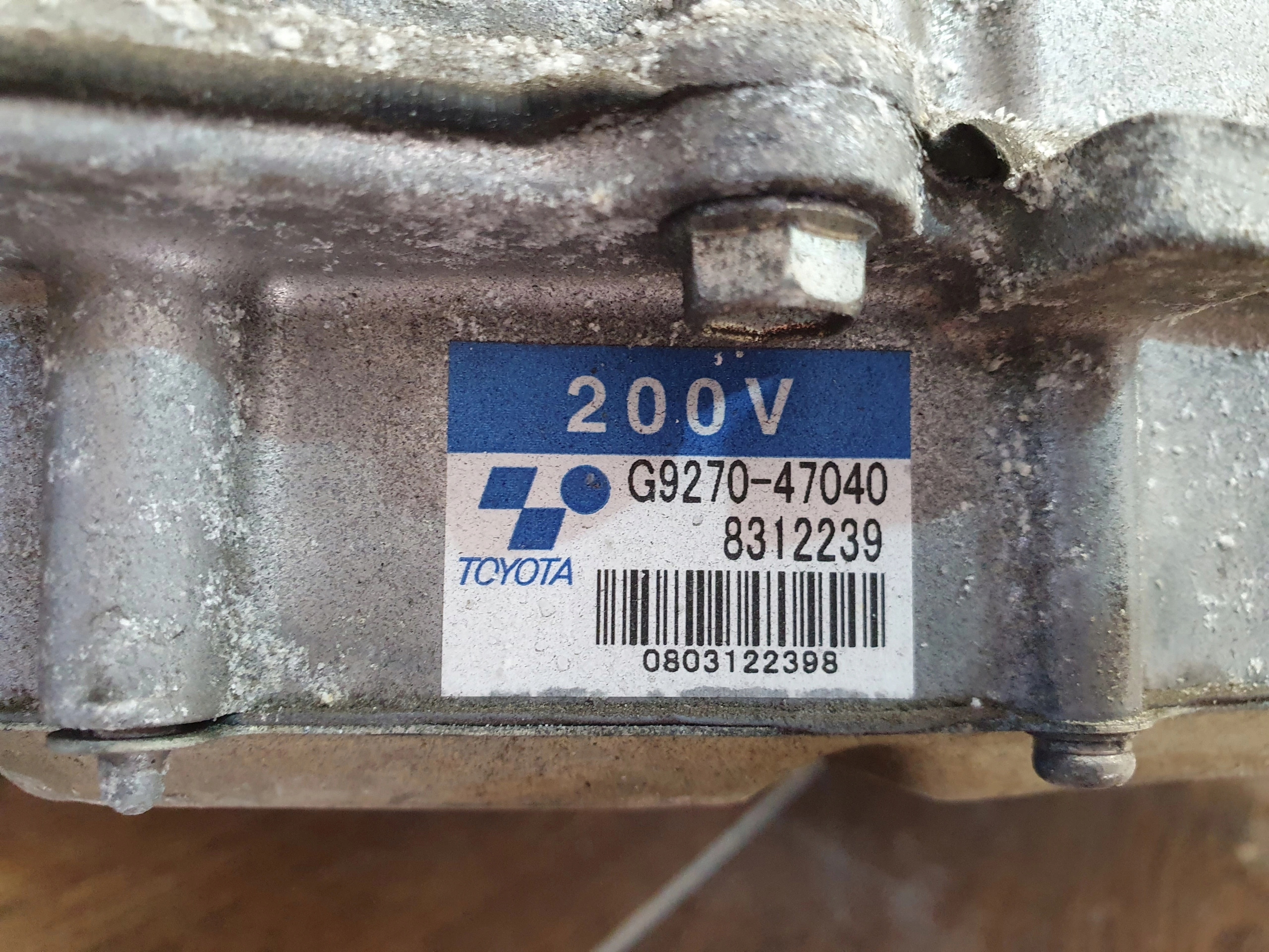 TOYOTA PRIUS II MENIČ PREVODNÍK G9200-47121