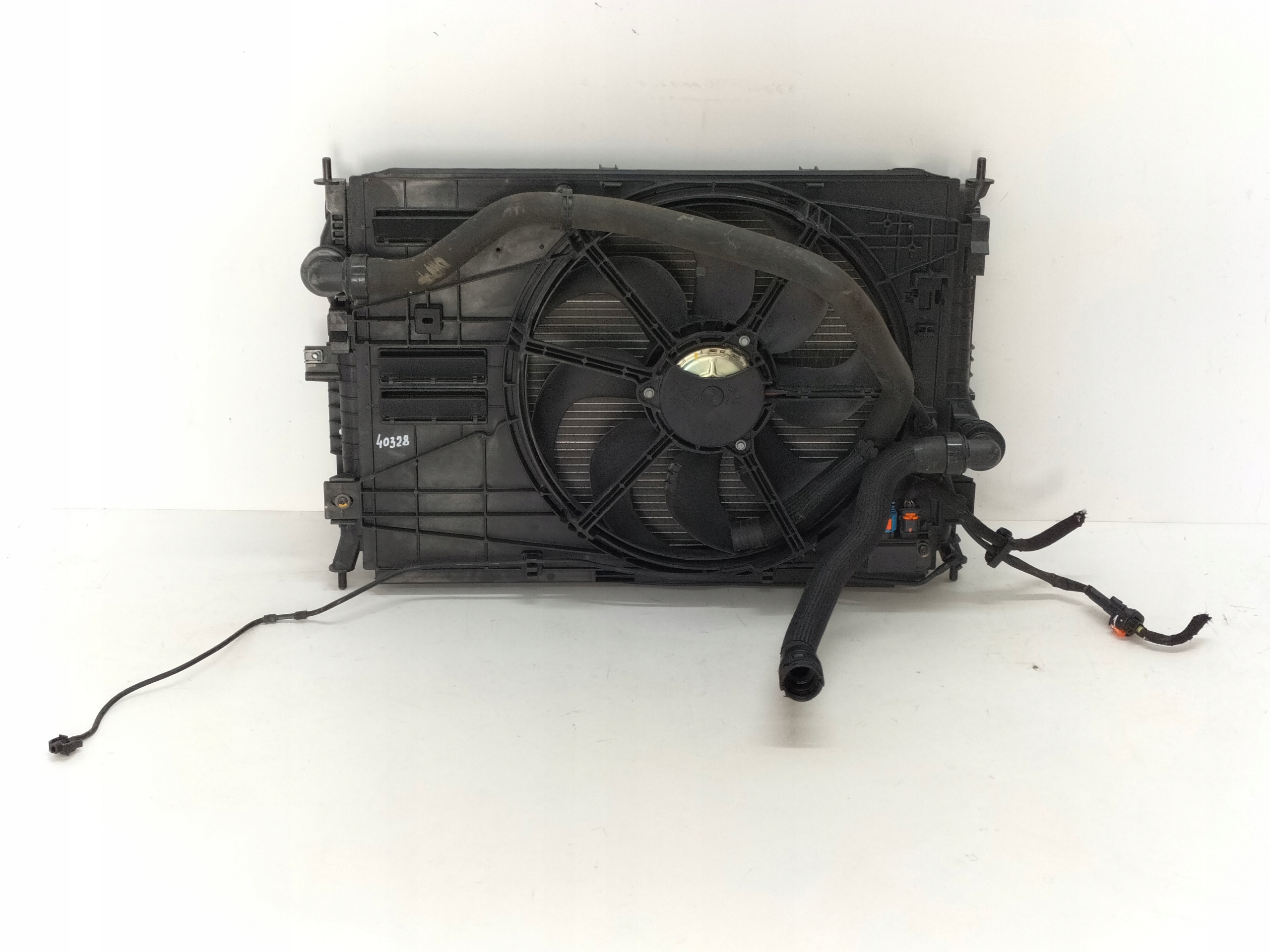 CHLADICE VODY KLIMATIZACIE + VENTILATOR OPEL GRANDLAND X 17- 1.2B 1.6B 1.6CDTI