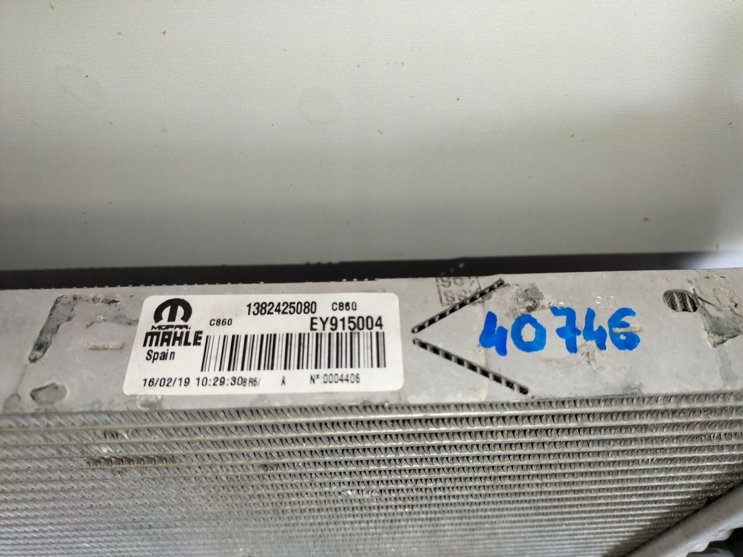 CHLADIC VODY FIAT DUCATO III LIFT 14- 2.3D