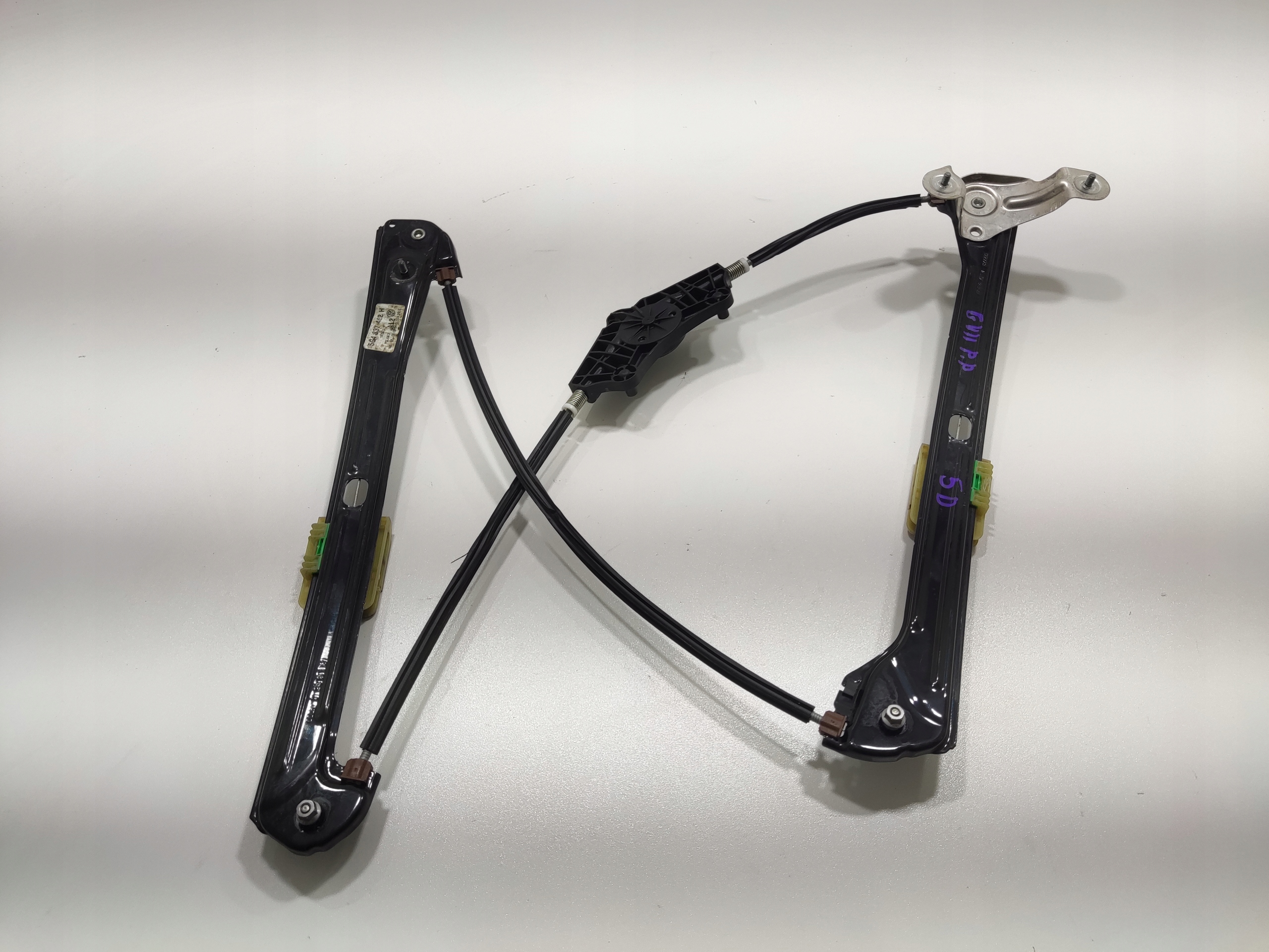 PRAVÝ PREDNÝ MECHANIZMUS SŤAHOVANIA OKNA VOLKSWAGEN GOLF VII 5G4837462H 16-20