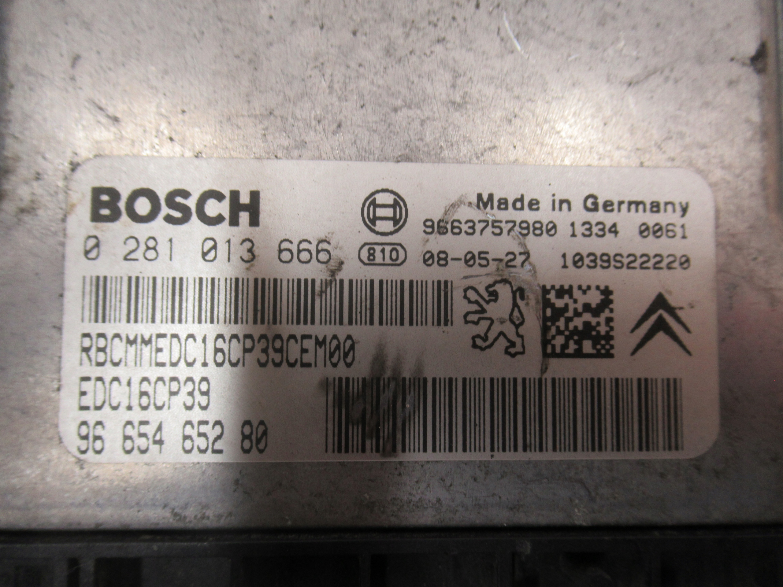 RIADIACA JEDNOTKA MOTOR PEUGEOT 4007 2.2 HDI