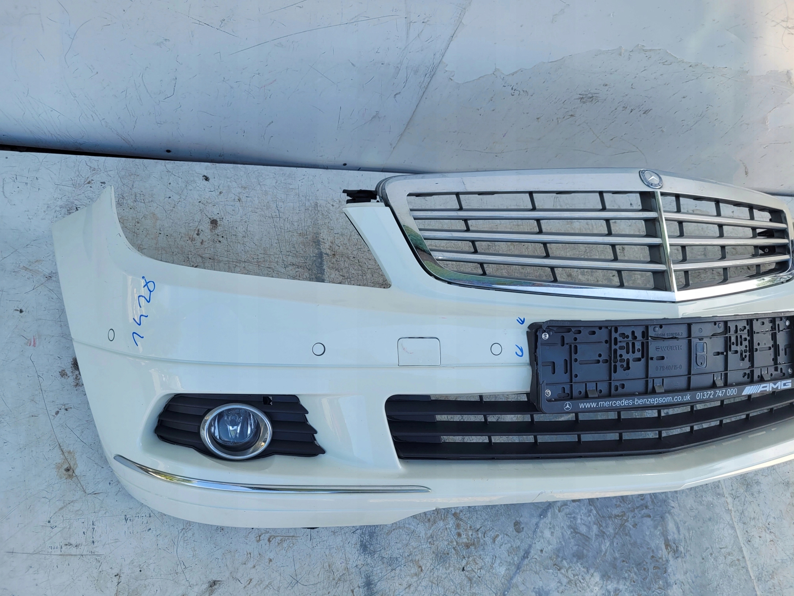 MERCEDES C W204 PDC PREDNÝ NÁRAZNÍK