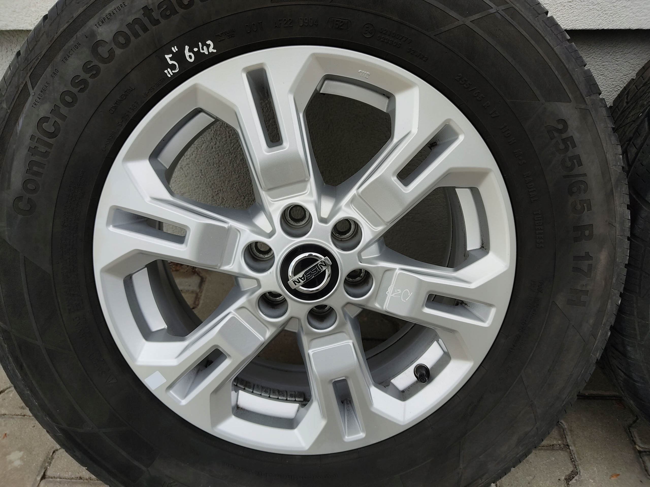 KOLESA HLINIKOVE DISKY ELEKTRONY 17 NISSAN NAVARA IV D23 NP300 6×114.3 ET45 7J
