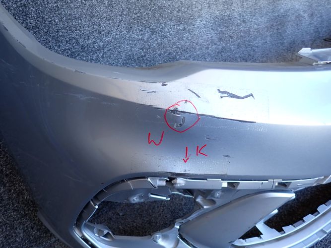 VW POLO 2G GTI LIFT 21- PREDNÝ NÁRAZNÍK