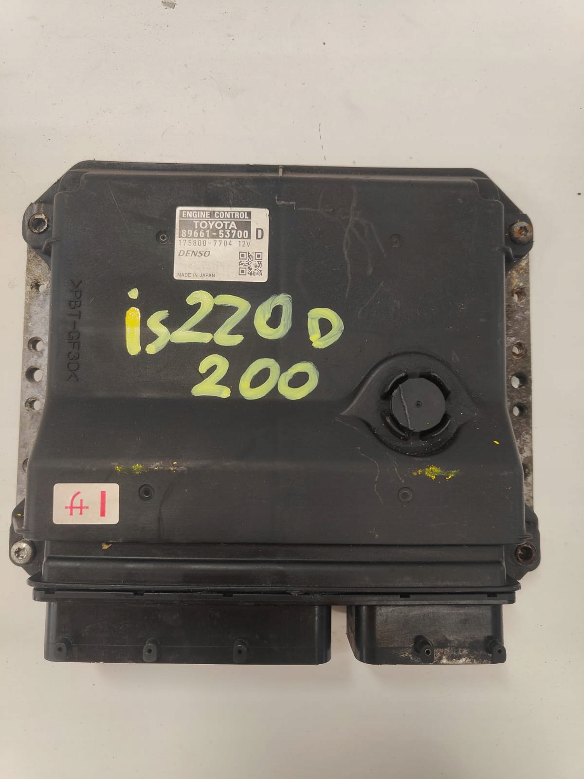 Lexus is220 89661-53700 RIADIACA JEDNOTKA MOTORA