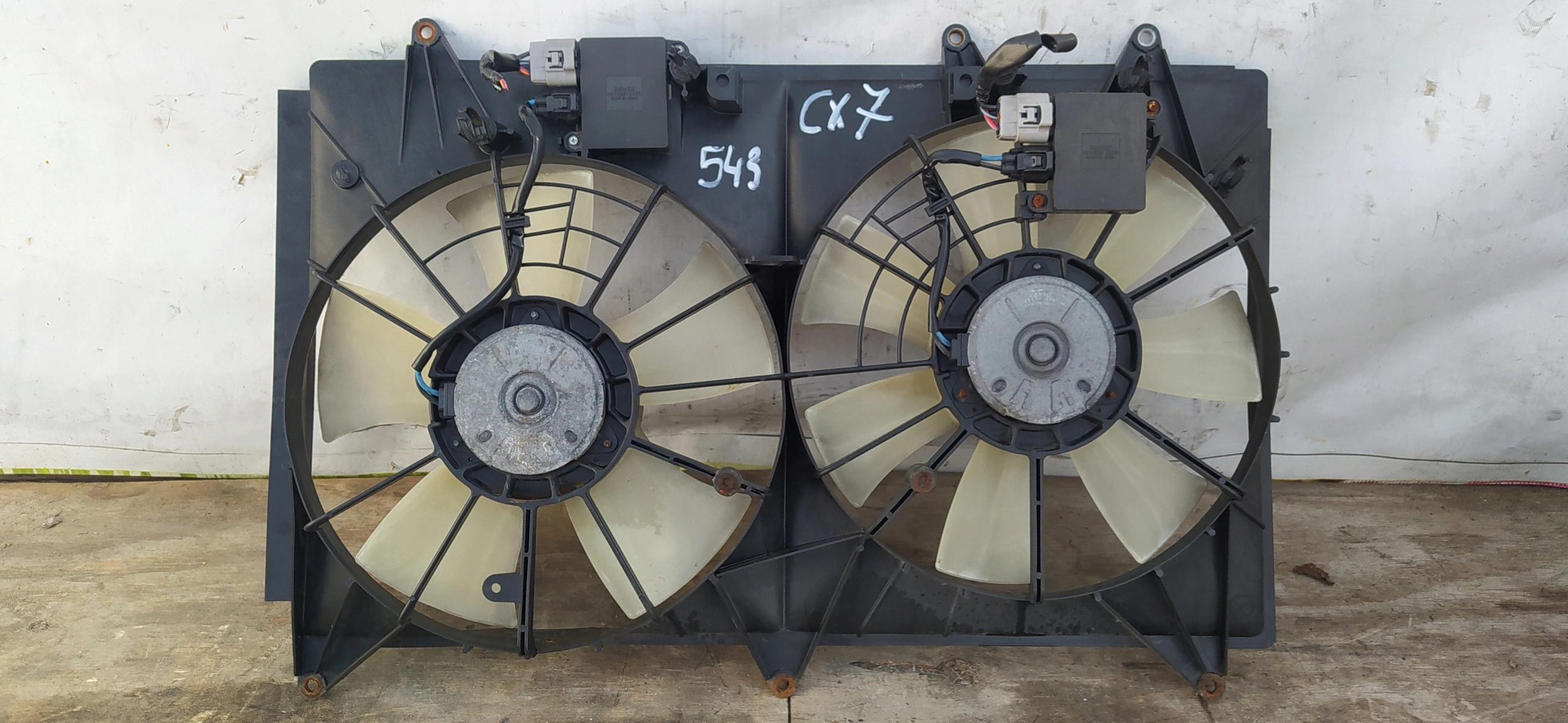 MAZDA CX7 2.3 T OBAL VENTILÁTOROV 499300-3400