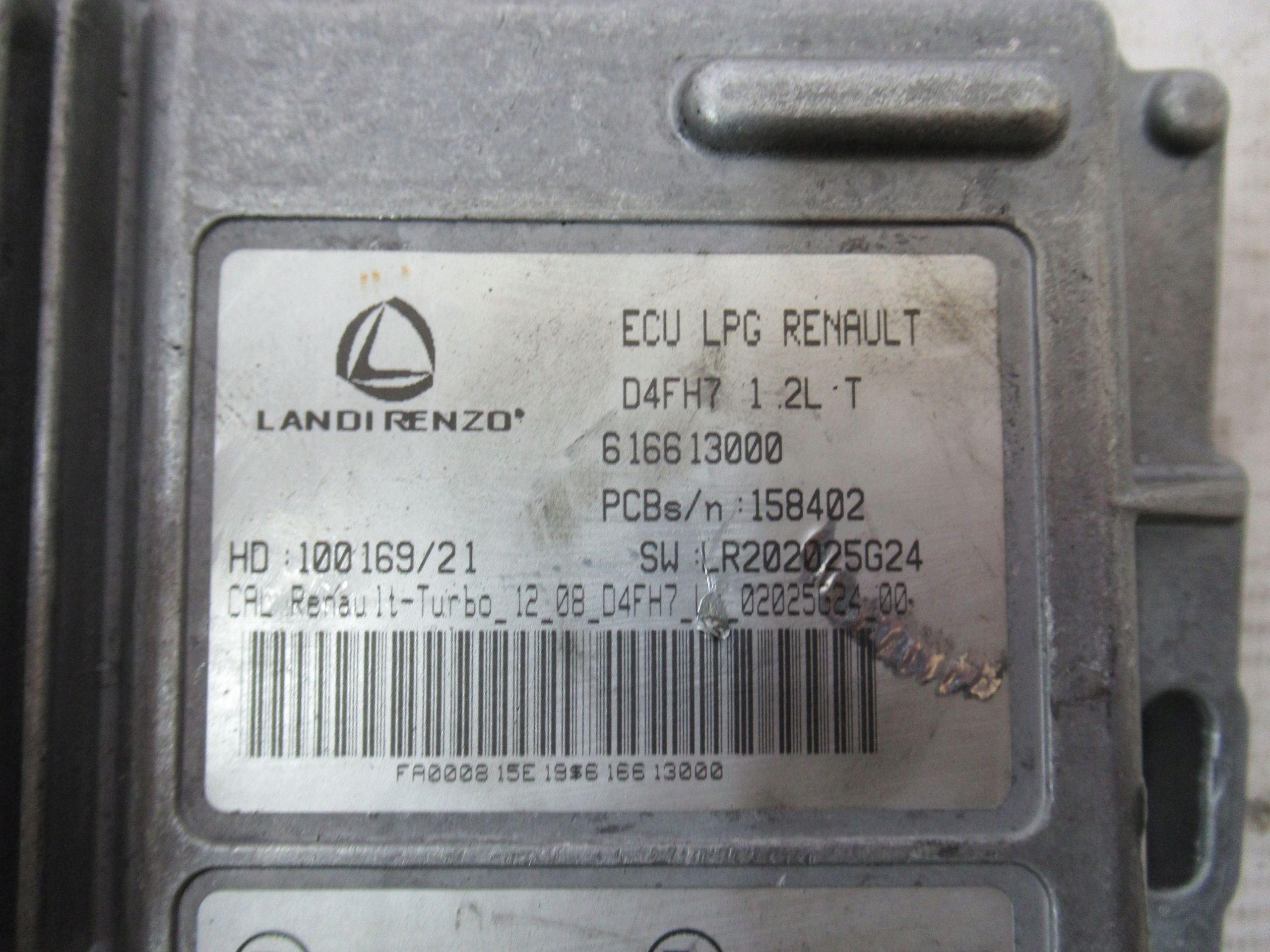 RIADIACA JEDNOTKA PLYNU 616613000 CLIO III 1.2