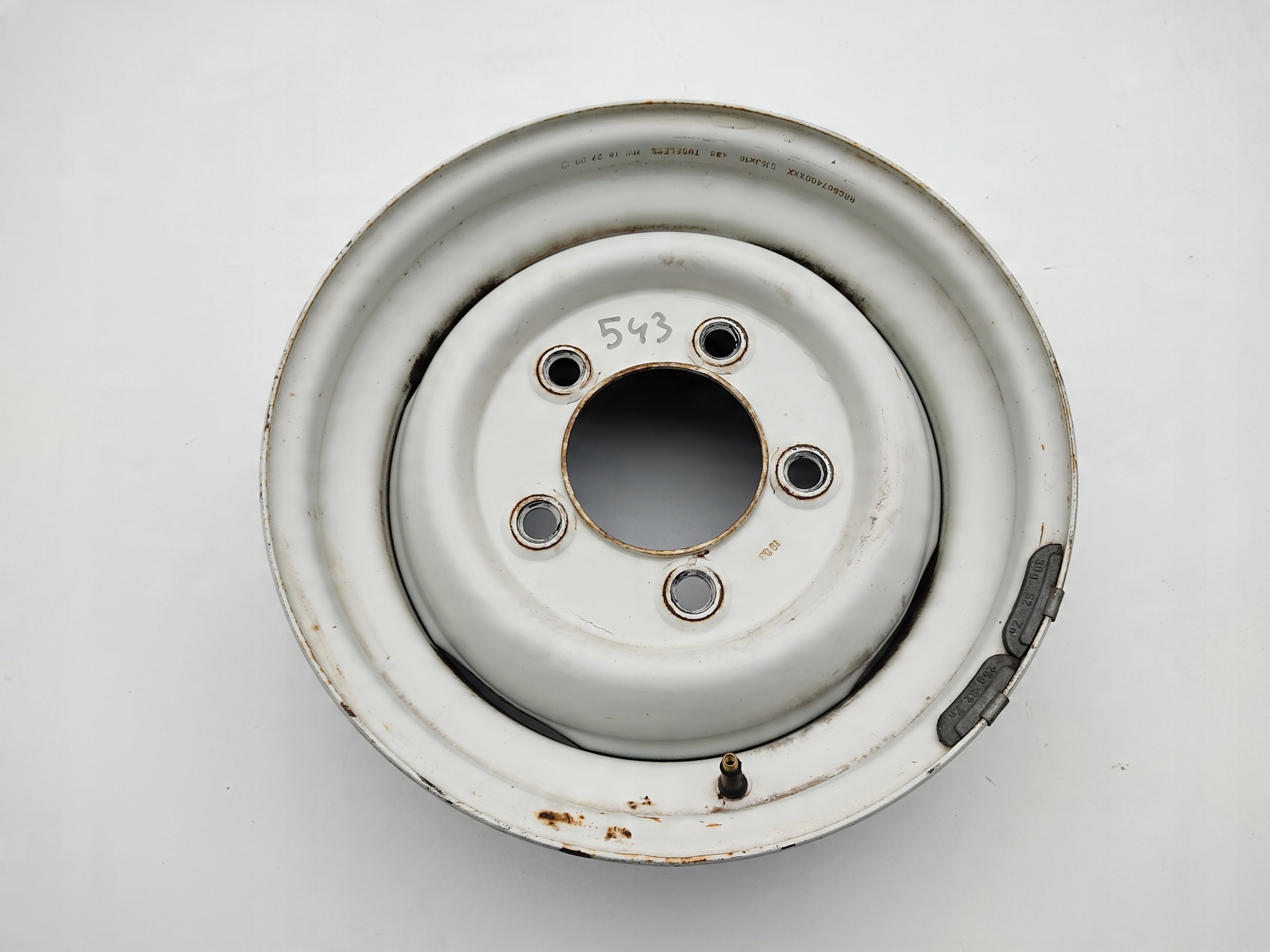 PLECHOVY DISK LAND ROVER DEFENDER 16 5×165 5.5J ET33 1999-2016