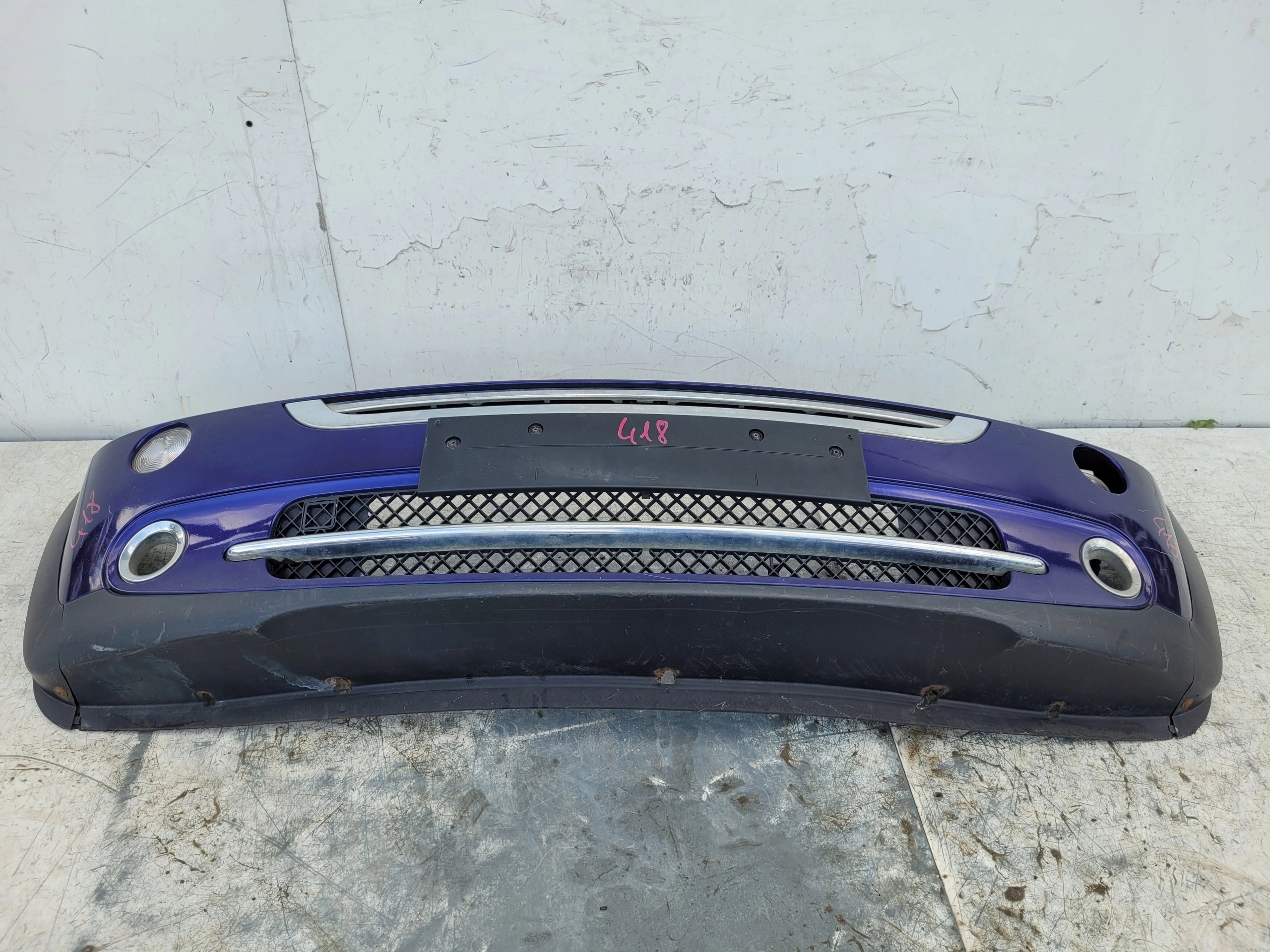 MINI ONE R50 R52 PREDNÝ NÁRAZNÍKA