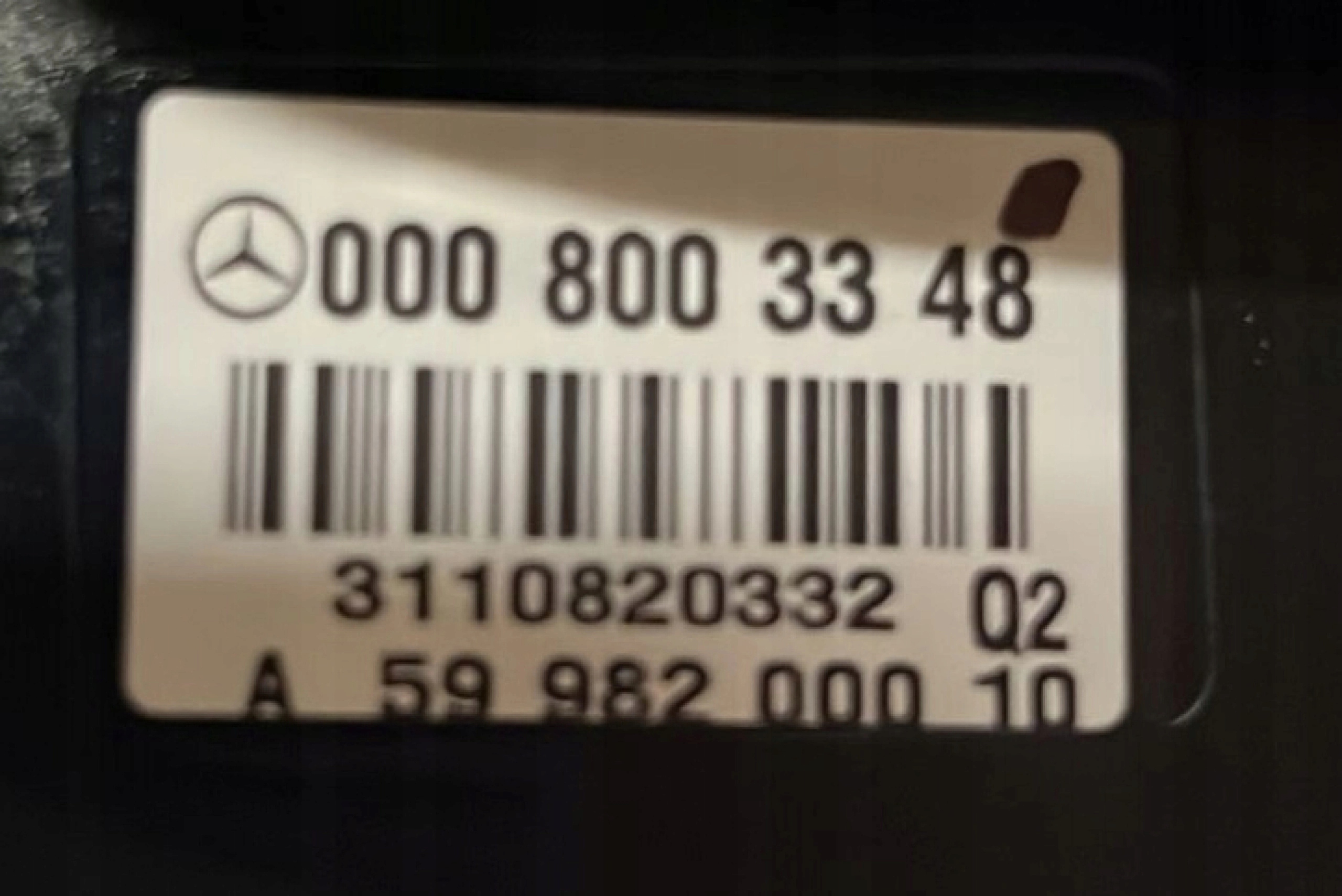 MERCEDES W 207 OVLÁDANIE CENTRÁLNEHO ZÁMKU A5998200010