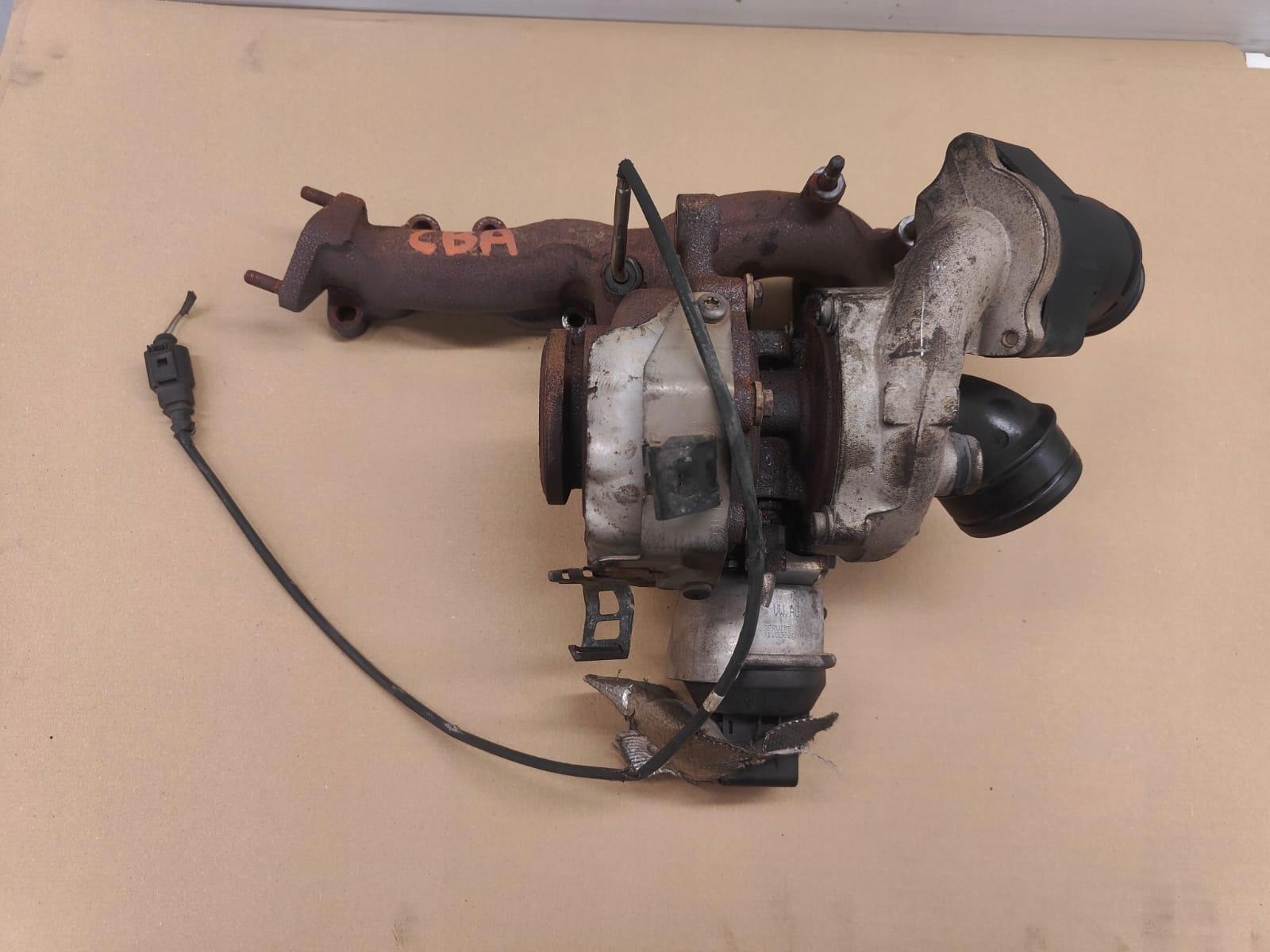 Volkswagen 2.0 tdi cba cbd 03L253016F TURBO TURBO
