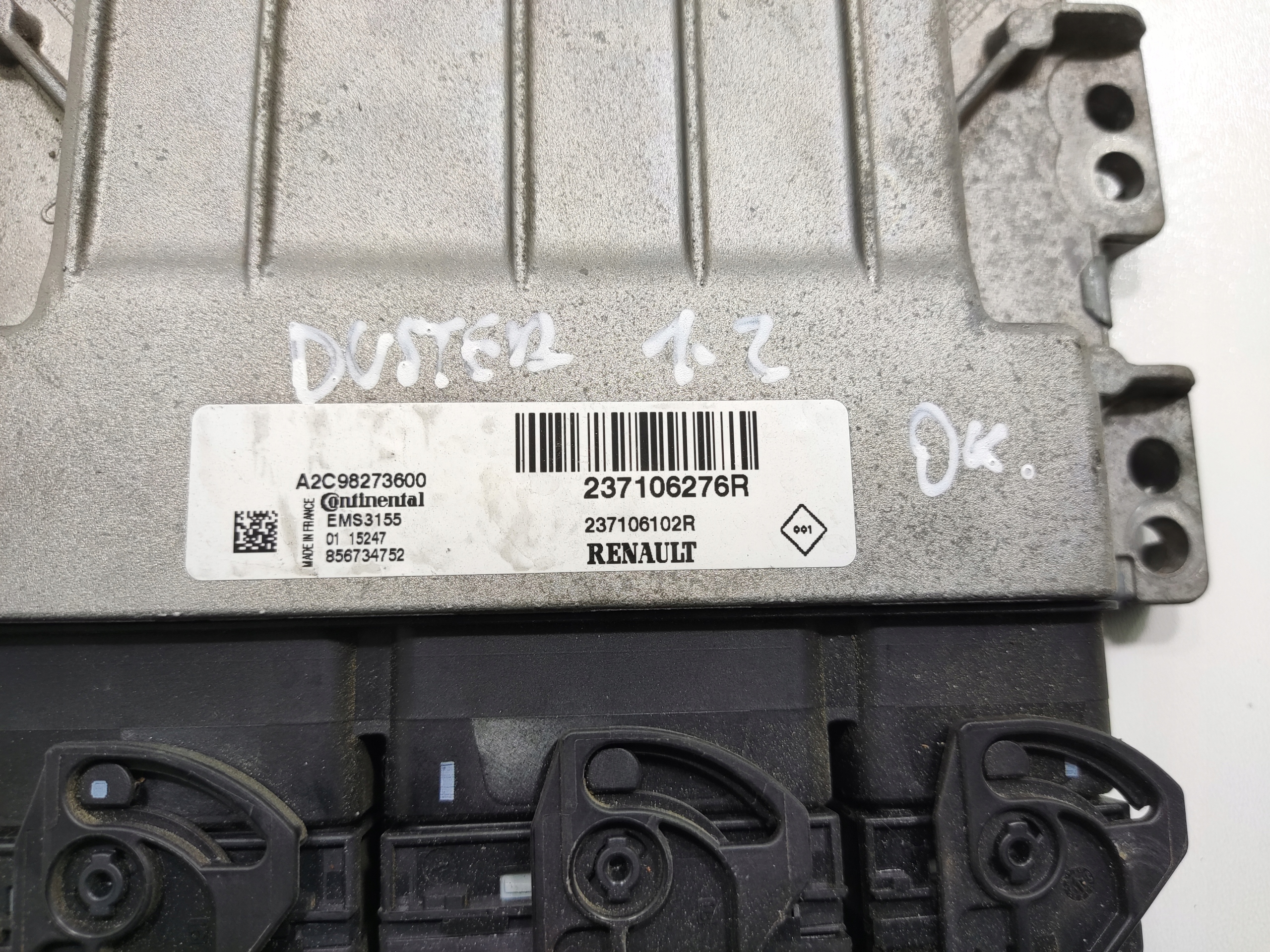 RIADIACA JEDNOTKA MOTORA DACIA DUSTER I 1.2 TCE 2014-2017 LIFT 237106276R