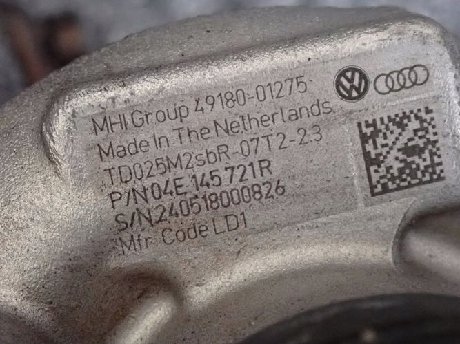 AUDI SEAT SKODA SEAT TURBO 49180-01275 1.4 TSI