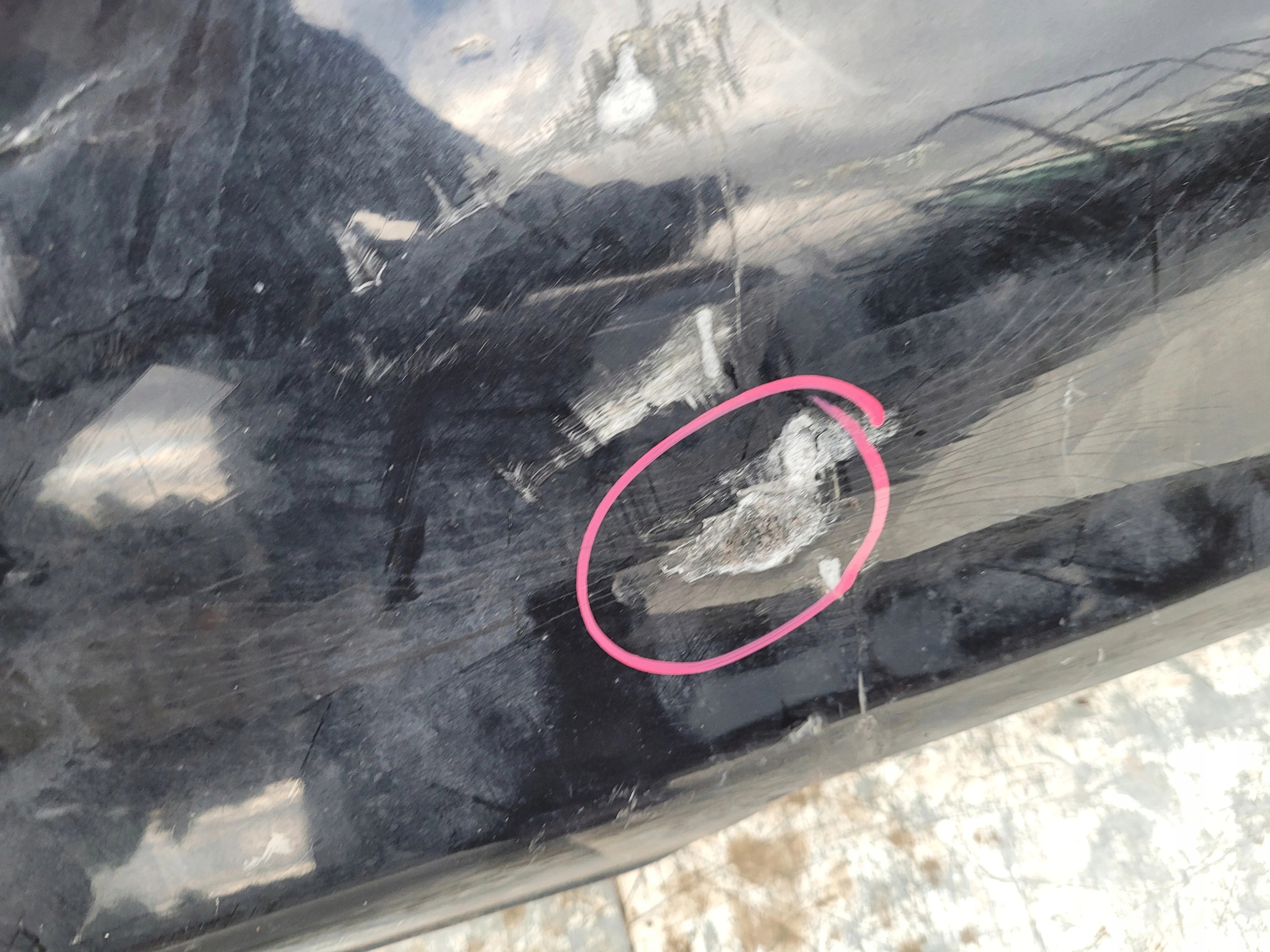 VW POLO 6N LIFT NÁRAZNÍK ZADNÝ NÁRAZNÍK