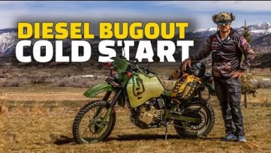 USMC Diesel Hayes M1030-M1 Bug Out Motorcycle USMC Diesel Hayes M1030-M1 Bug Out Motorcycle