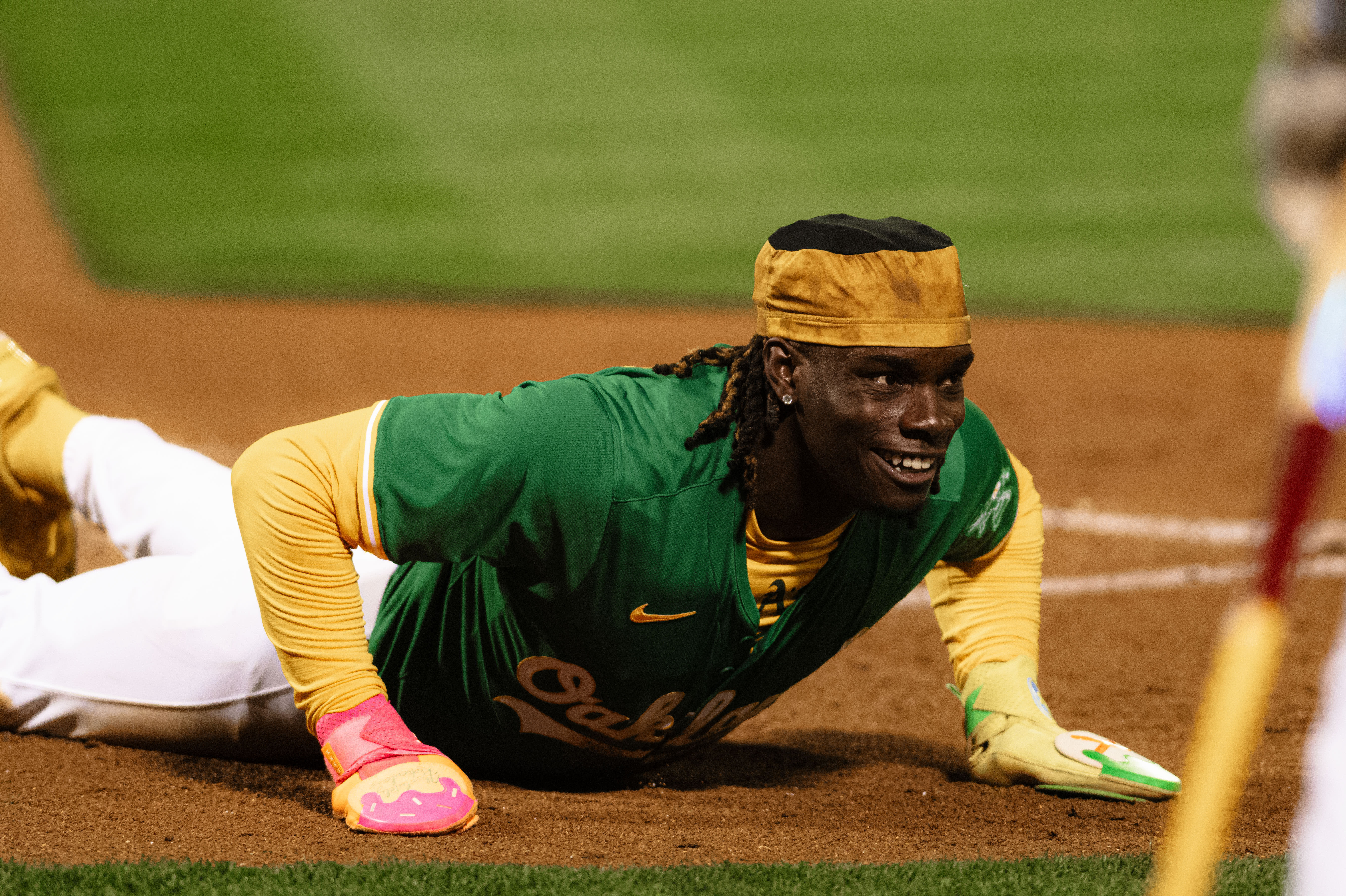 <div>A’s outfielder Lawrence Butler agrees to 7-year, $65.5 million extension, per report</div> <div>A's outfielder Lawrence Butler agrees to 7-year, $65.5 million extension, per report</div>