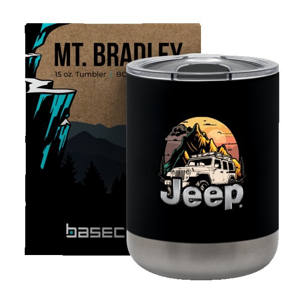 15 oz Basecamp Mt. Bradley Tumbler with Slider Lid 1 15 oz Basecamp Mt. Bradley Tumbler with Slider Lid 1