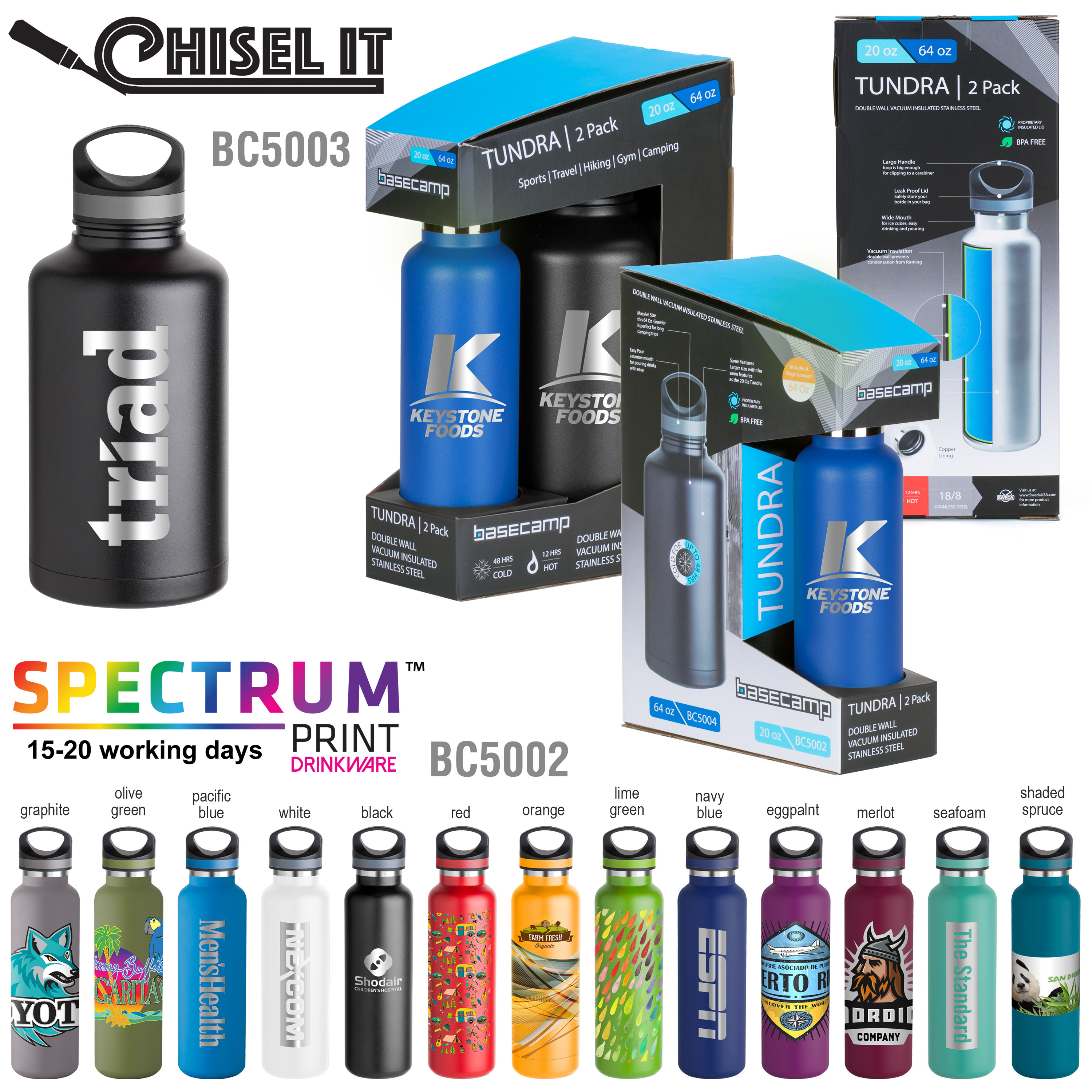 20/64 Basecamp Tundra 2-Pack 1 20/64 Basecamp Tundra 2-Pack 1