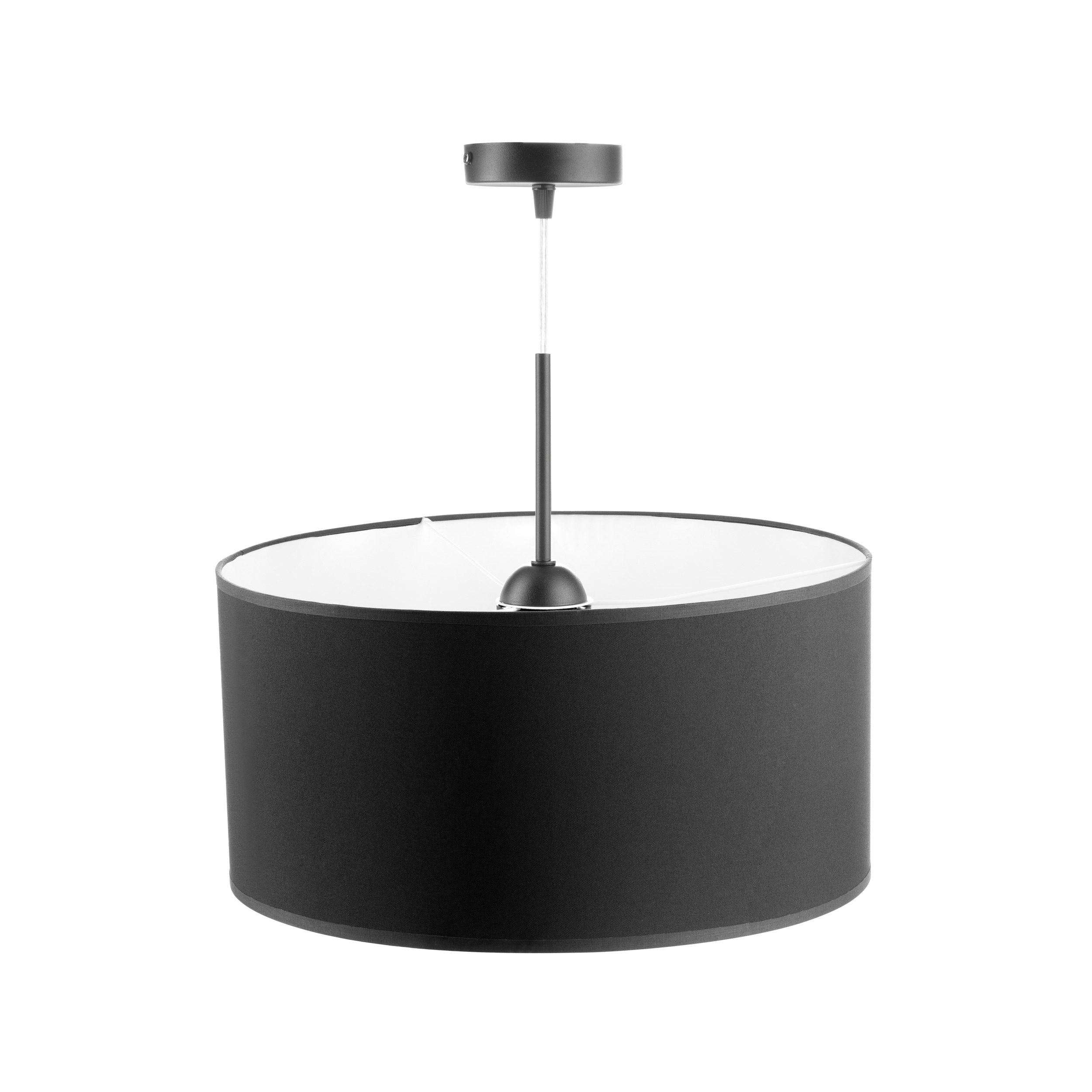 ORNO DEK. VISILICA “ROLLO” 1xE27, CRNA, fi 400x1200mm