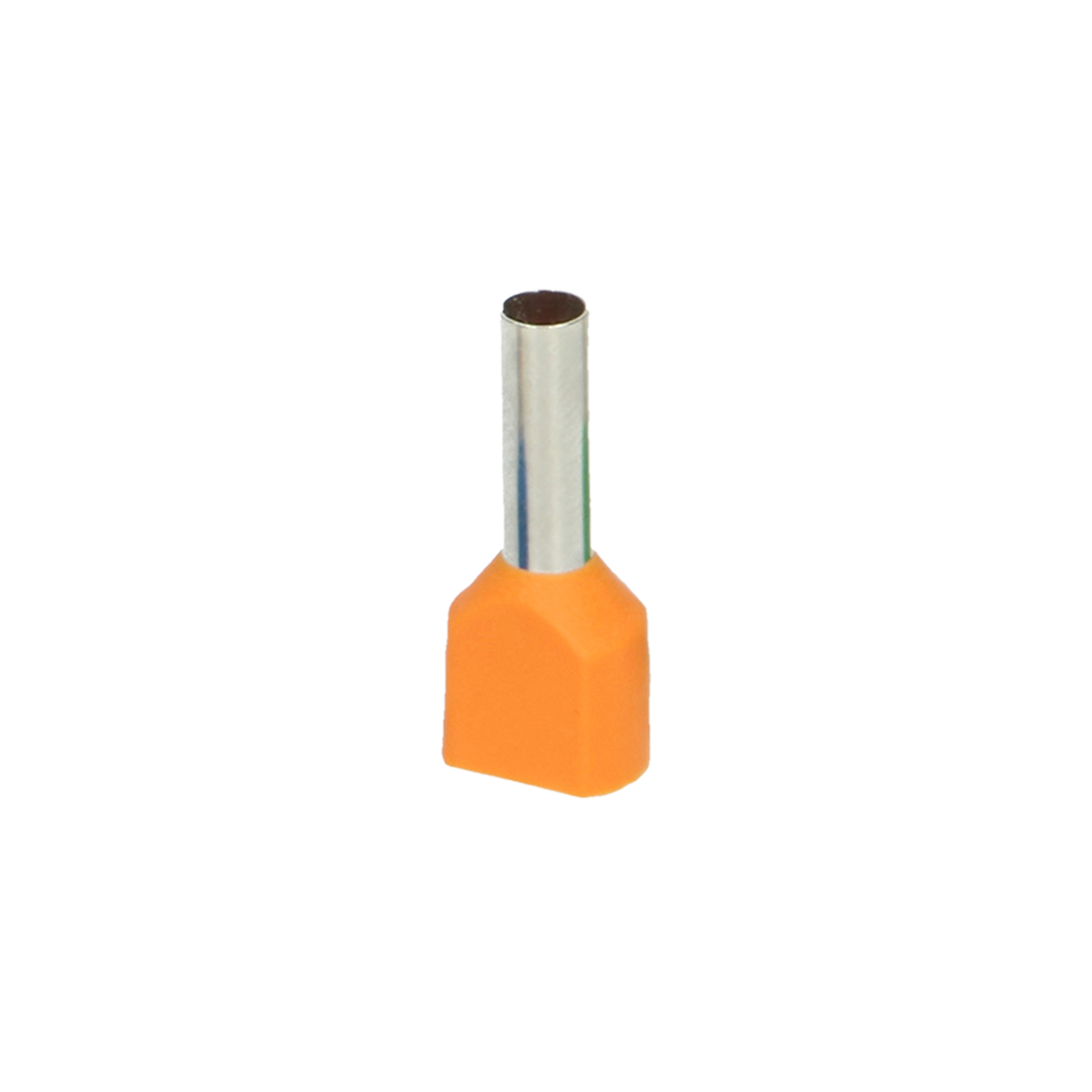ORNO TULJAK DUPLI IZOLIRANI 2x4mm2, 12mm, 100/1, NARANČASTI