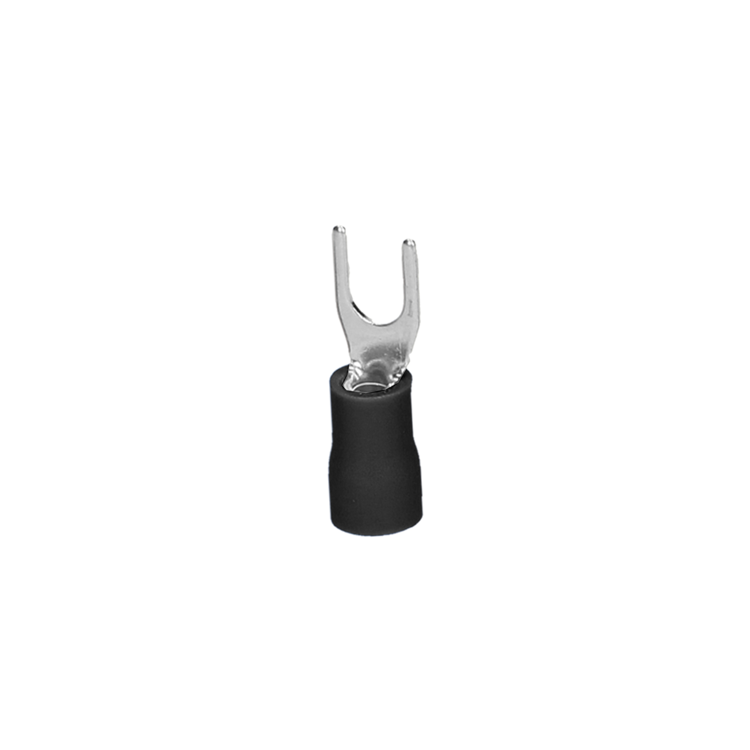 ORNO IZOLIRANA VILIČASTA STOPICA 2,5mm2 M6 25/1 BLISTER, CRNA