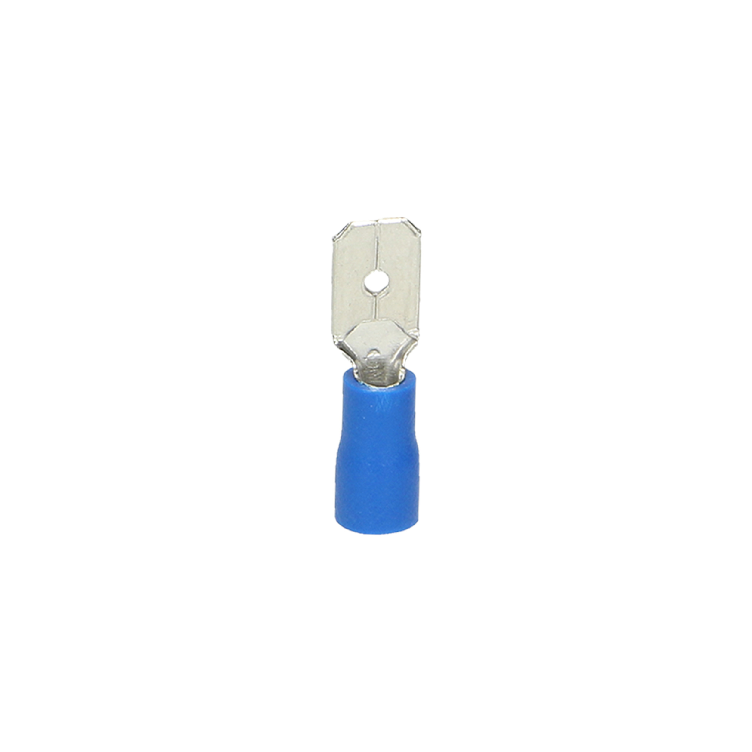 ORNO STOPICA FASTON MUŠKA 2,5mm2/6,3mm 10/1 BLISTER, PLAVA