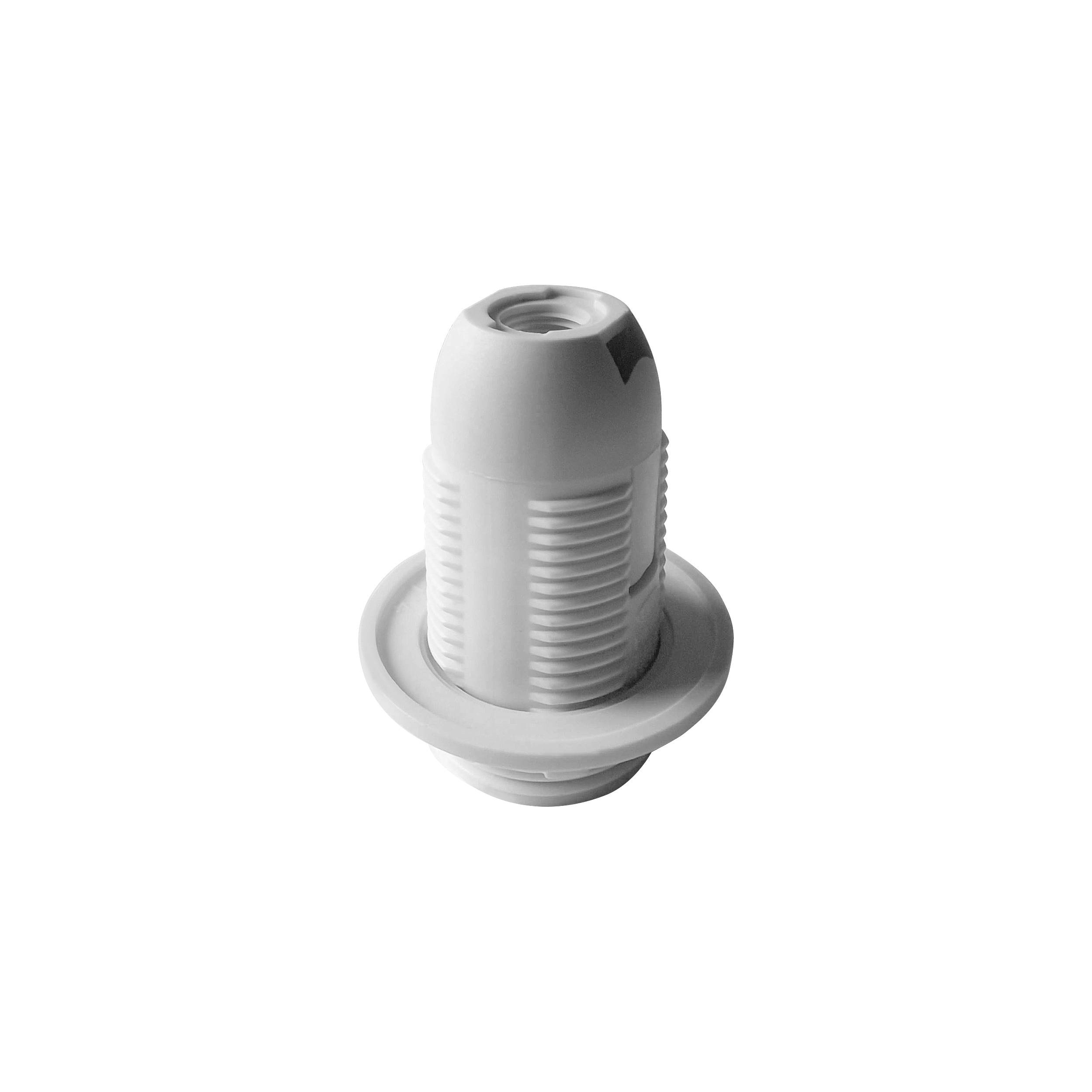 ORNO GRLO E14 PLASTIČNO S PRSTENOM (LUSTER GRLO), BIJELO, PAK. OD 40kom