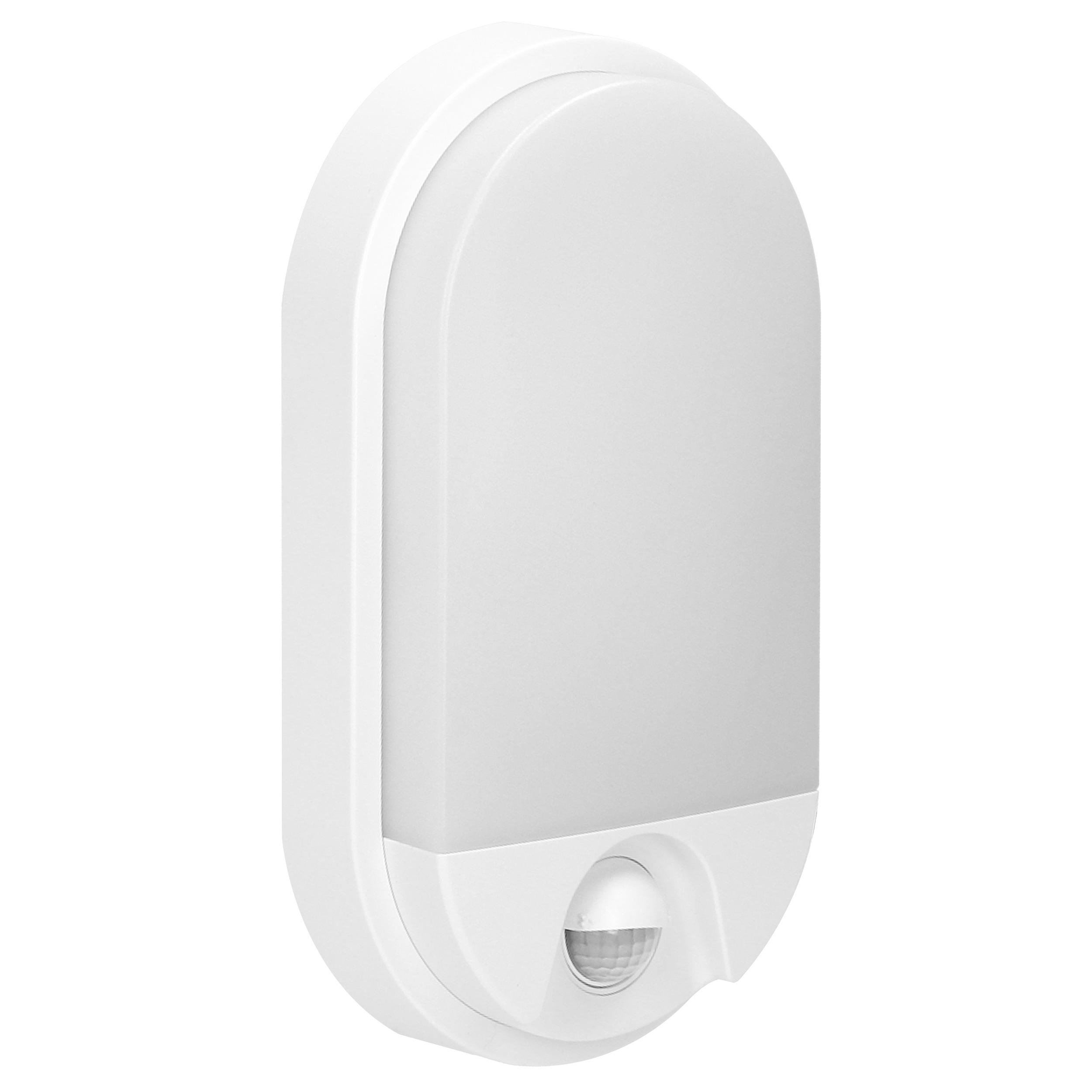 ORNO LED SVJ. “NEFRYT” (OPAL) SA PIR SENZ., 15W, 1100lm, IP54, BIJELA
