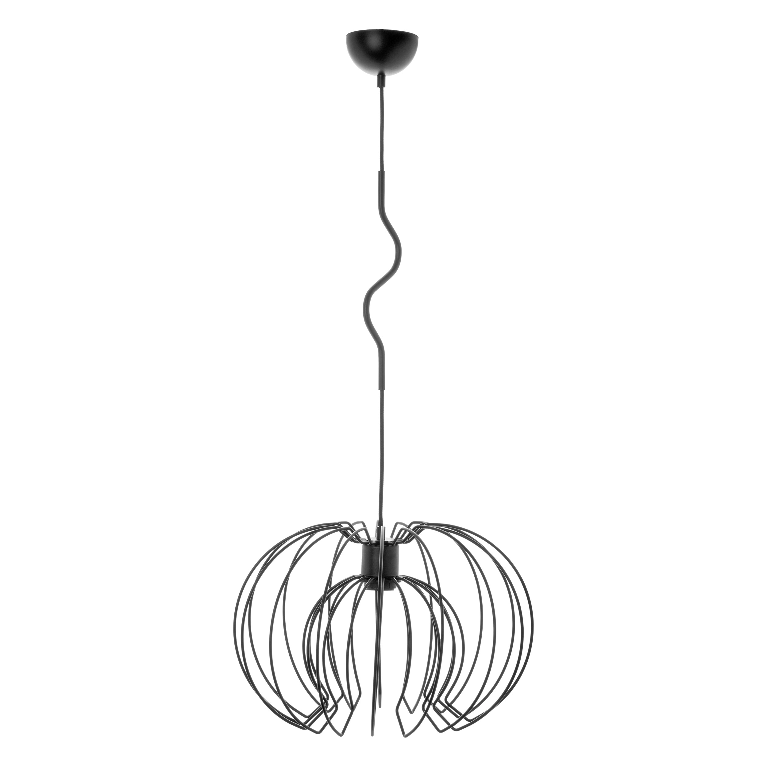 ORNO DEK. VISILICA “BOLA 1P” 1xE27, CRNA, fi 360x900mm ORNO DEK. VISILICA “BOLA 1P” 1xE27, CRNA, fi 360x900mm
