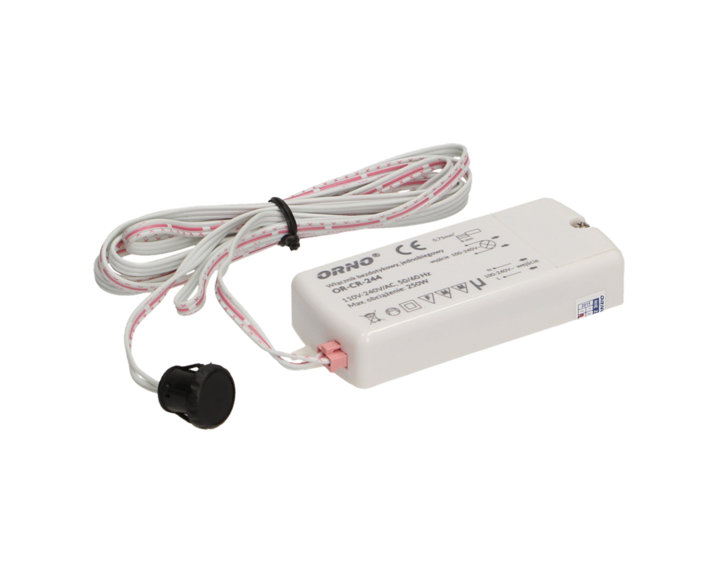 ORNO IR SENZOR POKRETA KRATKOG DOMETA “ONE-WAY” IP20, max. 5cm, 250W ORNO IR SENZOR POKRETA KRATKOG DOMETA “ONE-WAY” IP20, max. 5cm, 250W