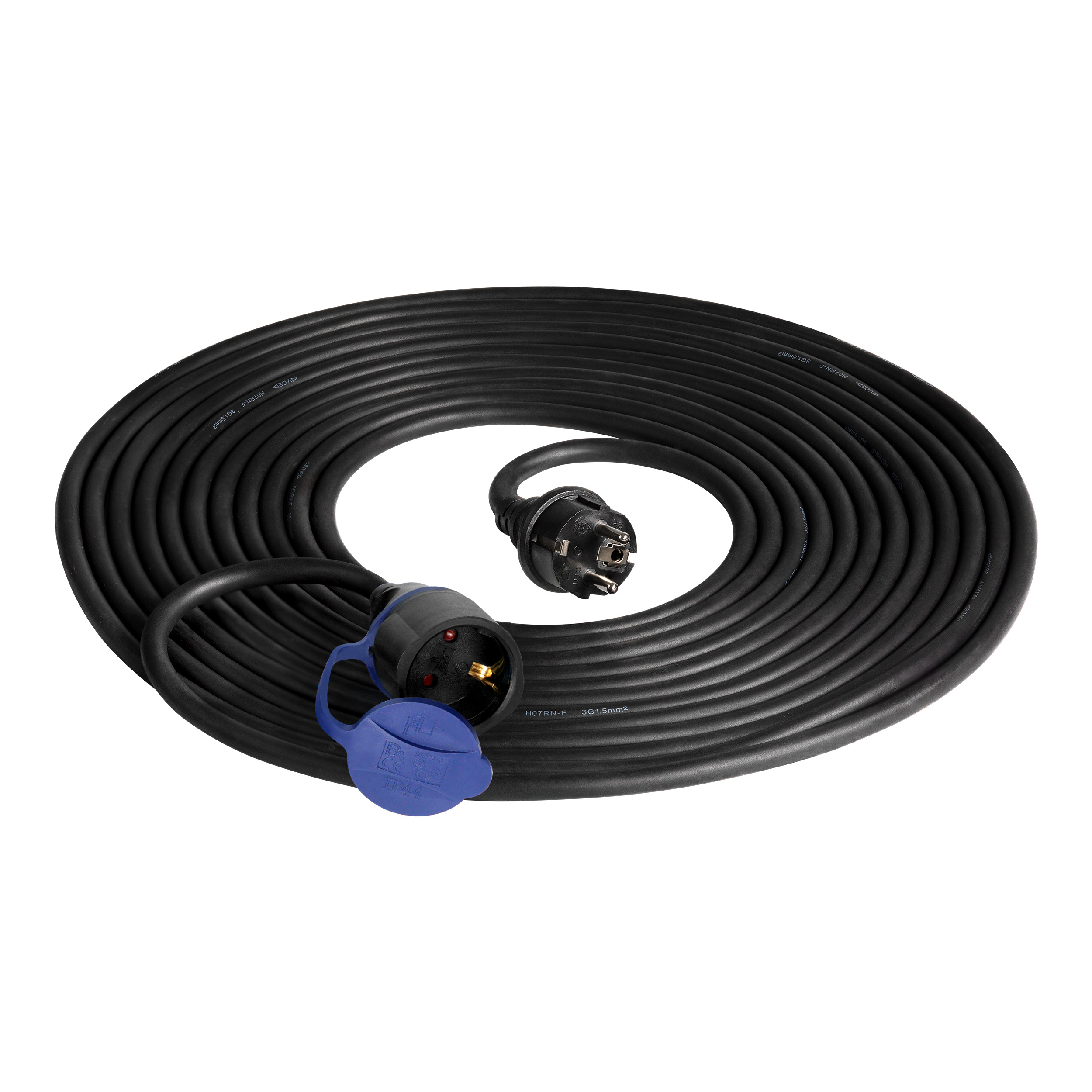 ORNO PRODUŽNI KABEL GUMENI 10m, 3×1,5mm2 H07RN, IP44