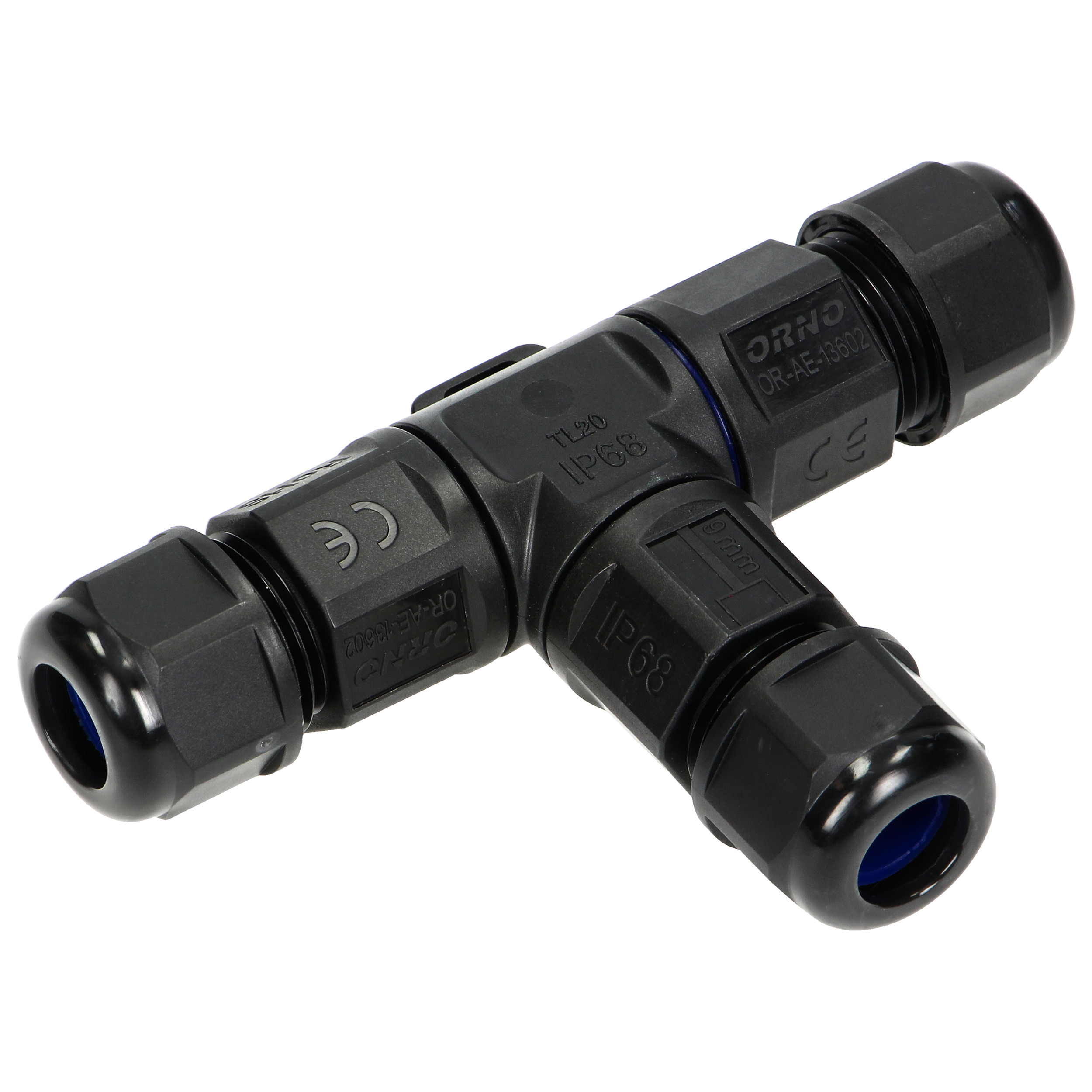 ORNO KONEKTOR ZA KABLOVE IP68 T RAZDJELNIK 3x4mm2, 450V, 25A