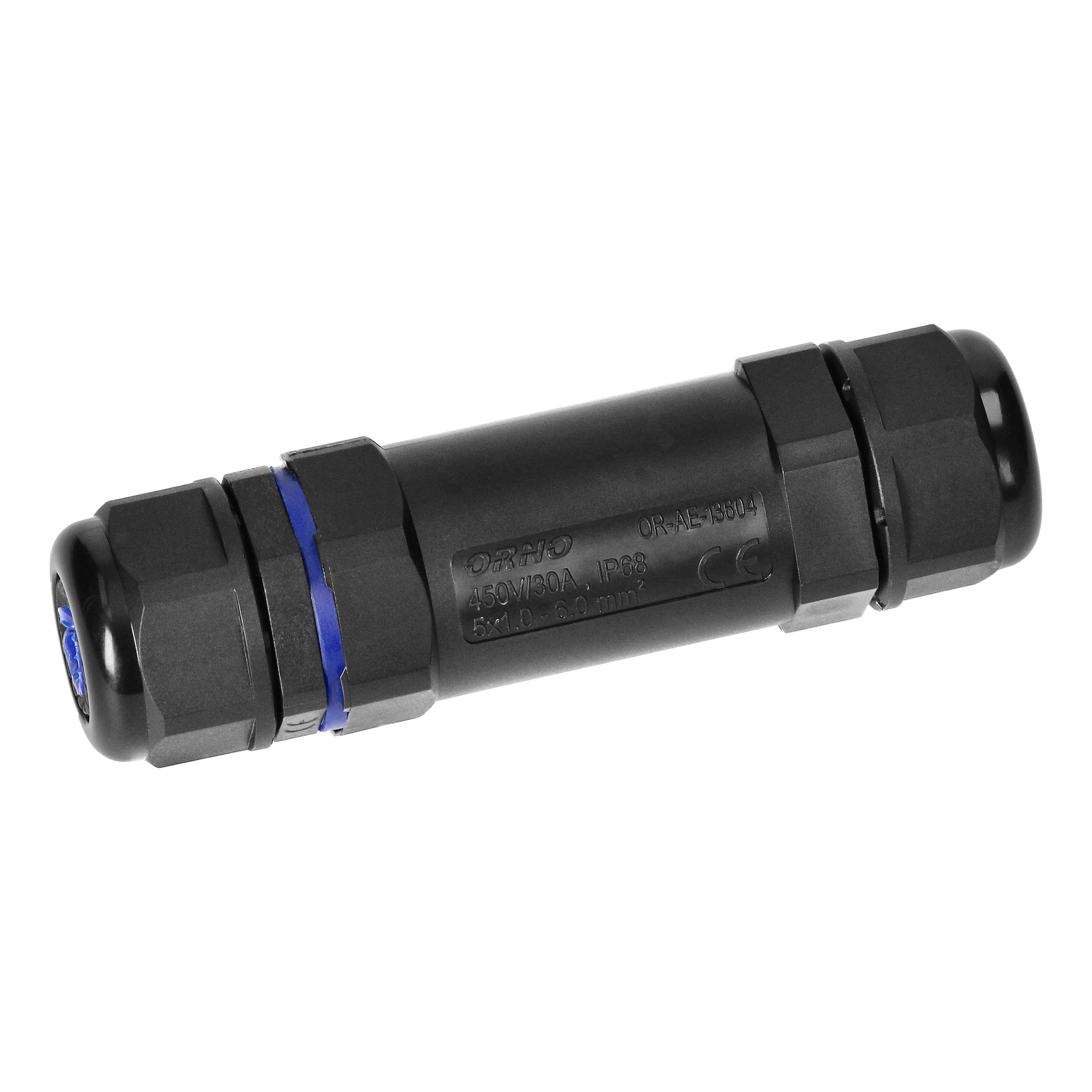 ORNO KONEKTOR ZA KABLOVE IP68 5x6mm2, 450V, 30A, 118x30mm