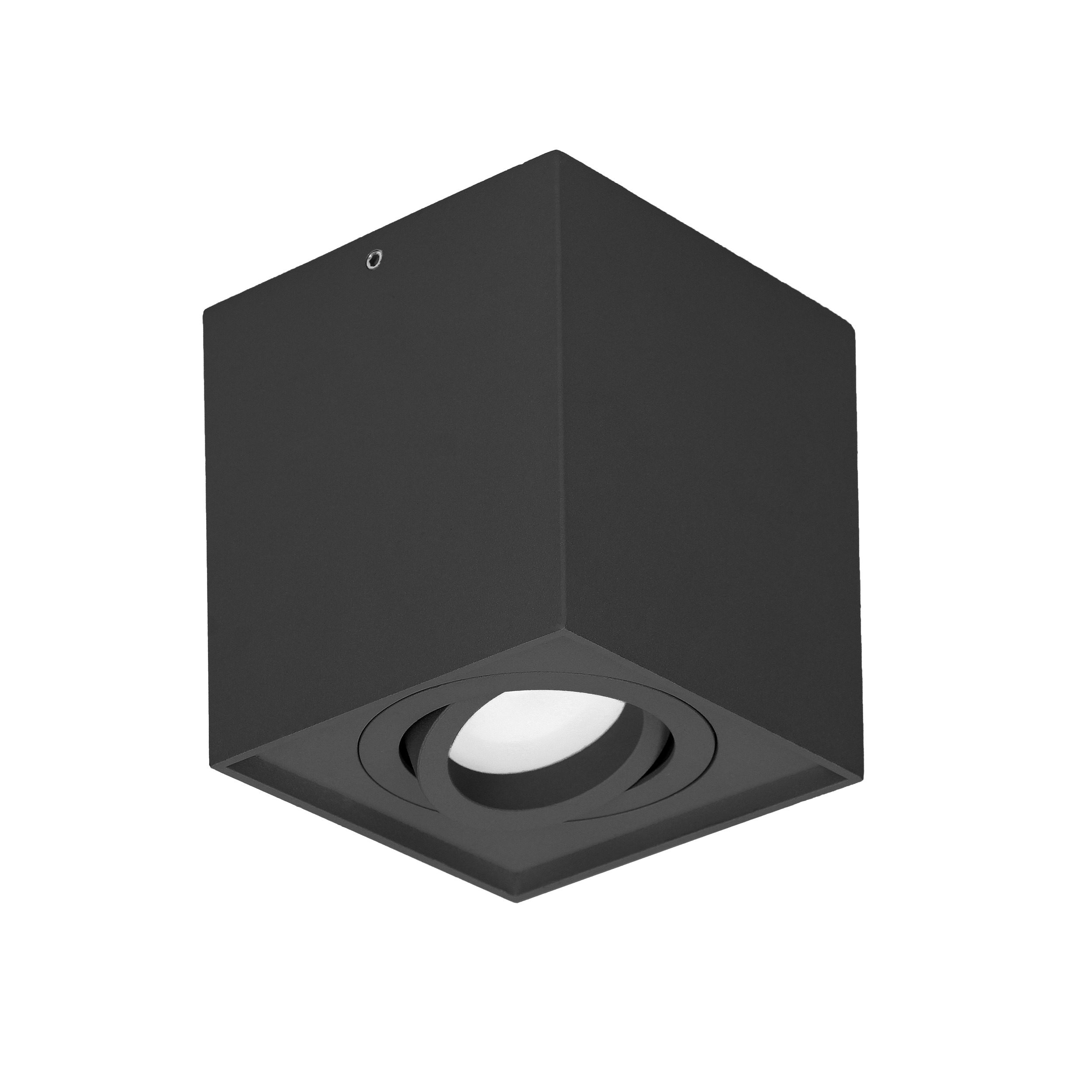 *ORNO DOWNLIGHT KVADRATNI, CRNI, GU10, “CAROLIN”DLS, IP20, POMIČNI, (AD-OD..) NC