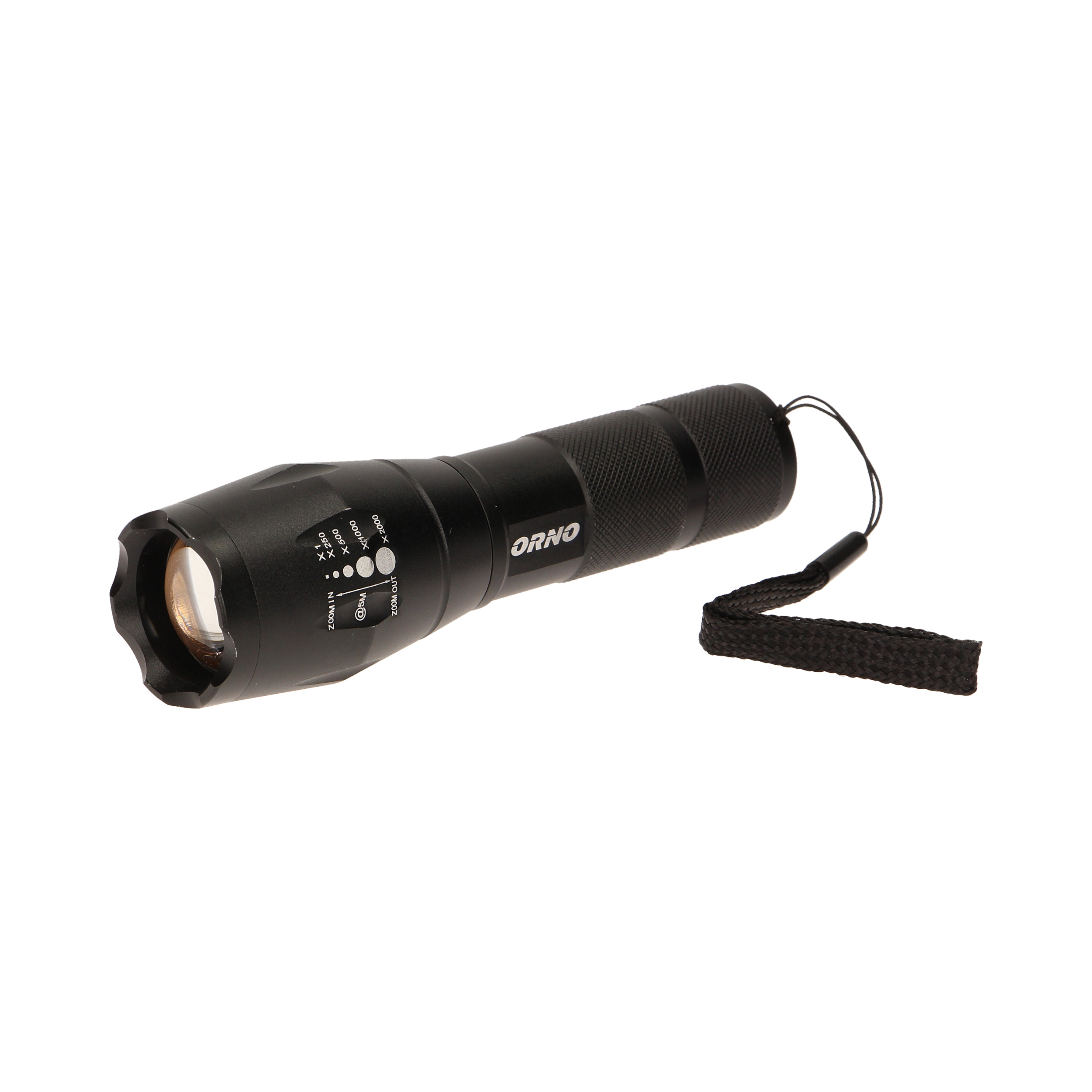 *ORNO RUČNA BAT. SVJ. CREE 10W, 800lm, 3AAA, 5 MODES, 200m, ZOOM (LT-5)