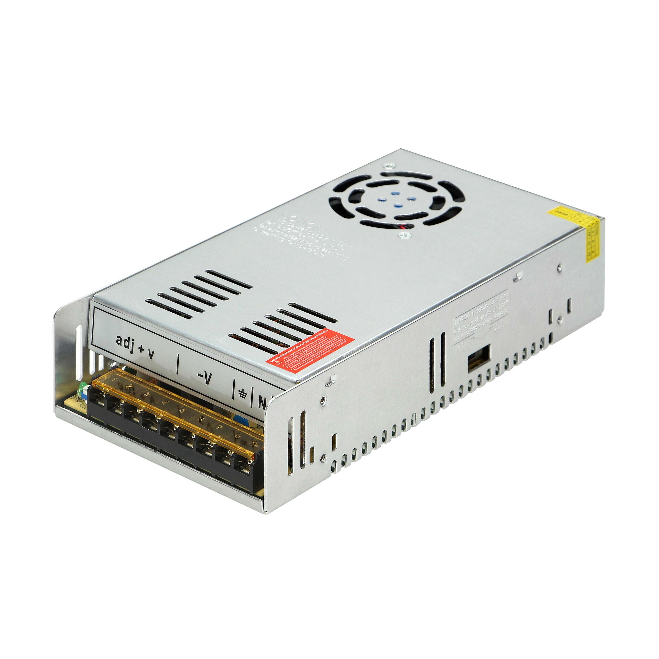 ORNO TRANSFORMATOR 400W, 12V, IP20, METAL CASE