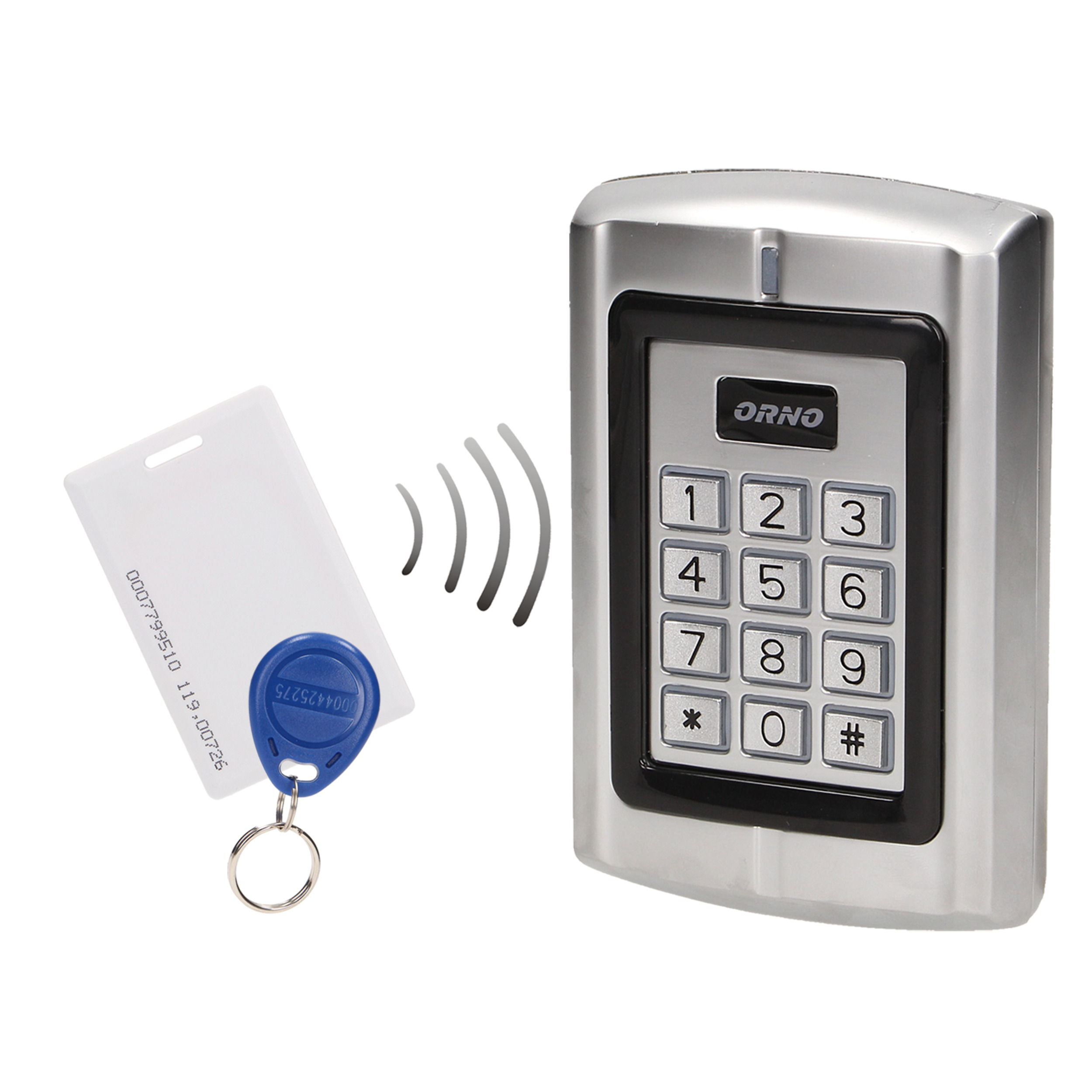 ORNO “CODE LOCK” 12V DC, IP44, 125kHz, 128x82x28mm ORNO “CODE LOCK” 12V DC, IP44, 125kHz, 128x82x28mm