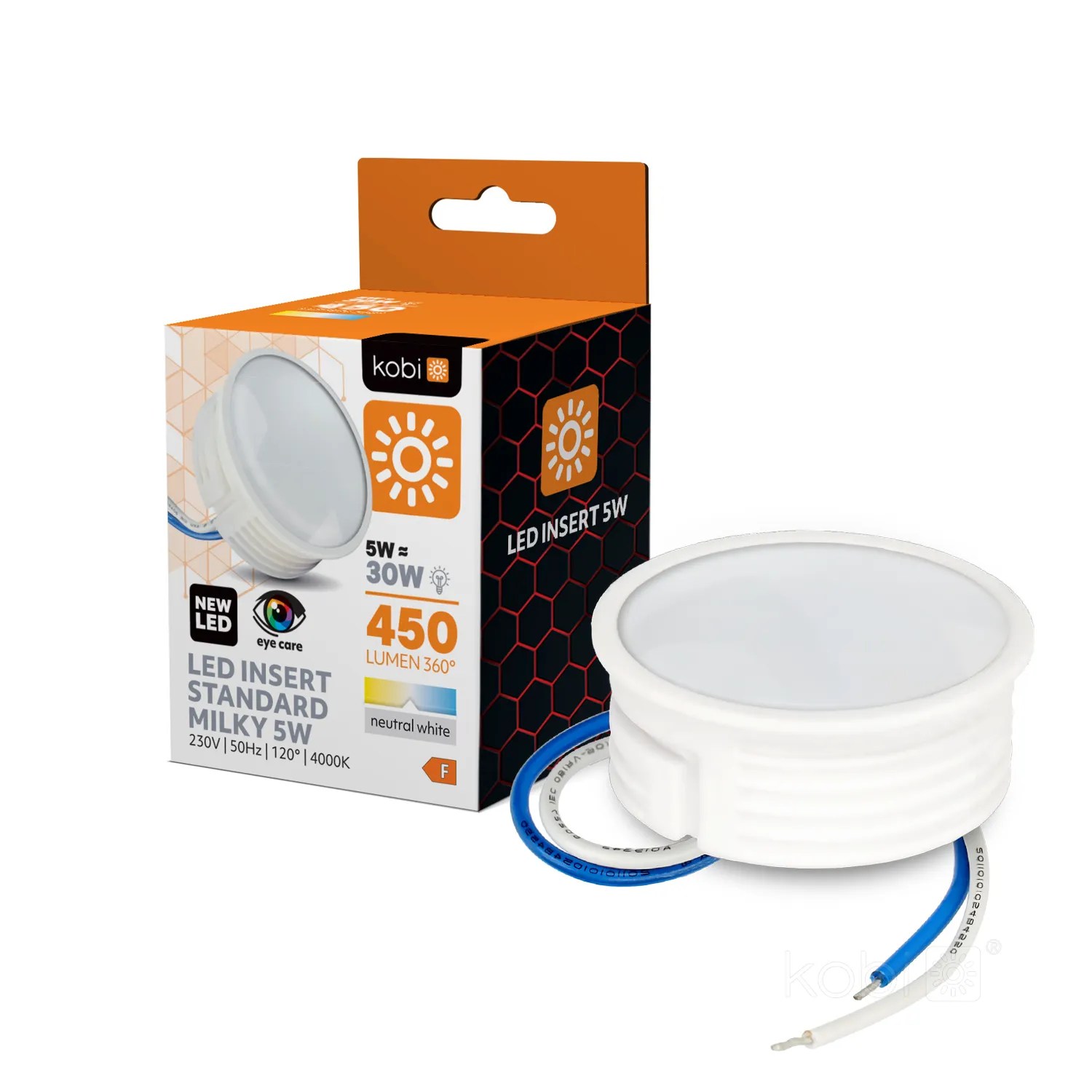 KOBI LED MODUL ZA KUĆIŠTE GU10 5W, 450lm, 4000K
